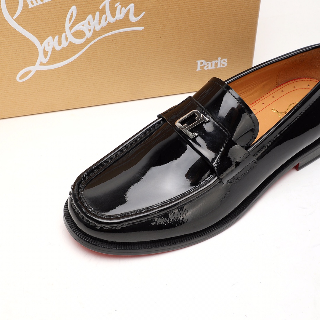 Christian Louboutin Style Leather Men's Shoes Men's Shoes Men's Shoes detail image 6 from source 782742