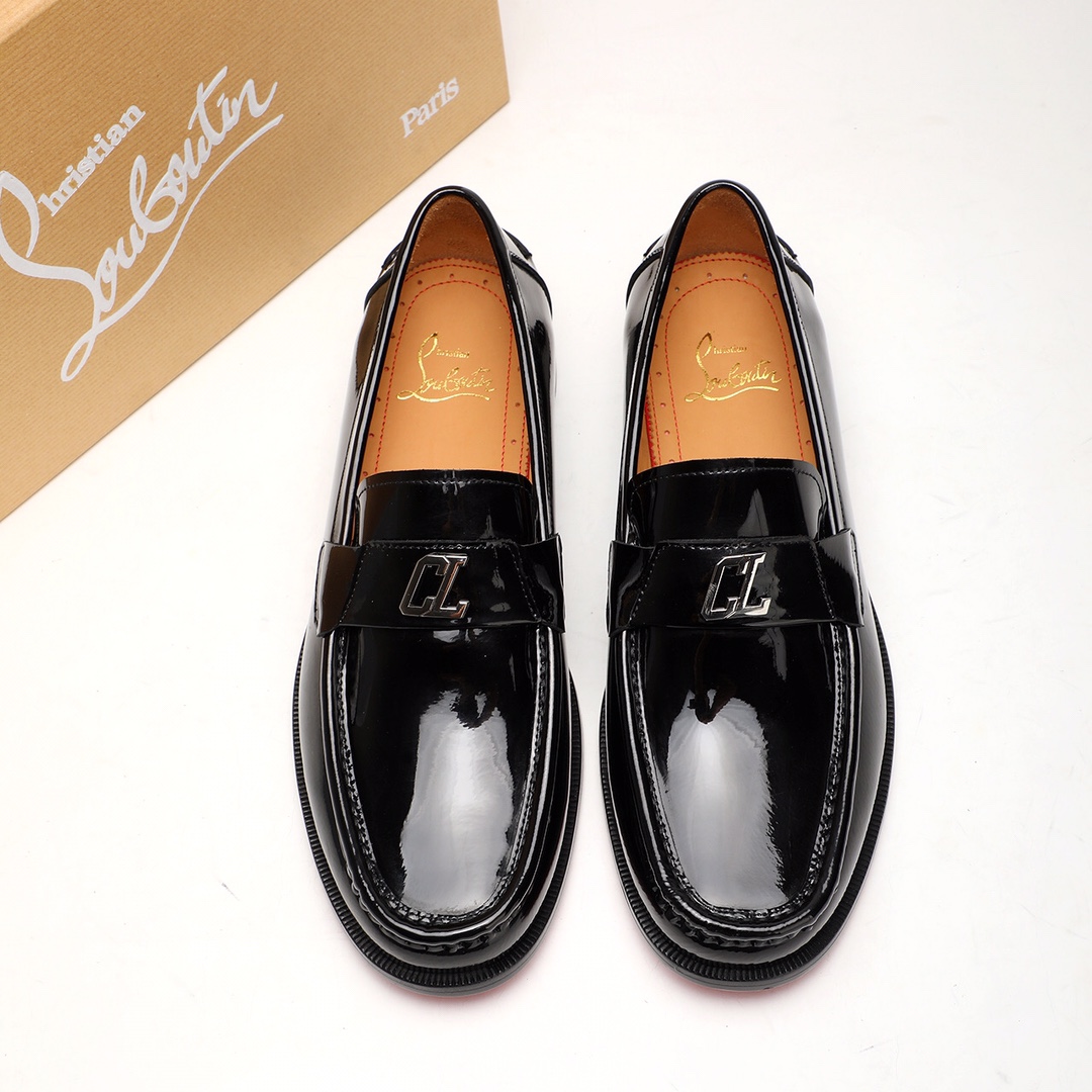 Christian Louboutin（cl男） Style Leather Men's Shoes Lookbook Reference image 1