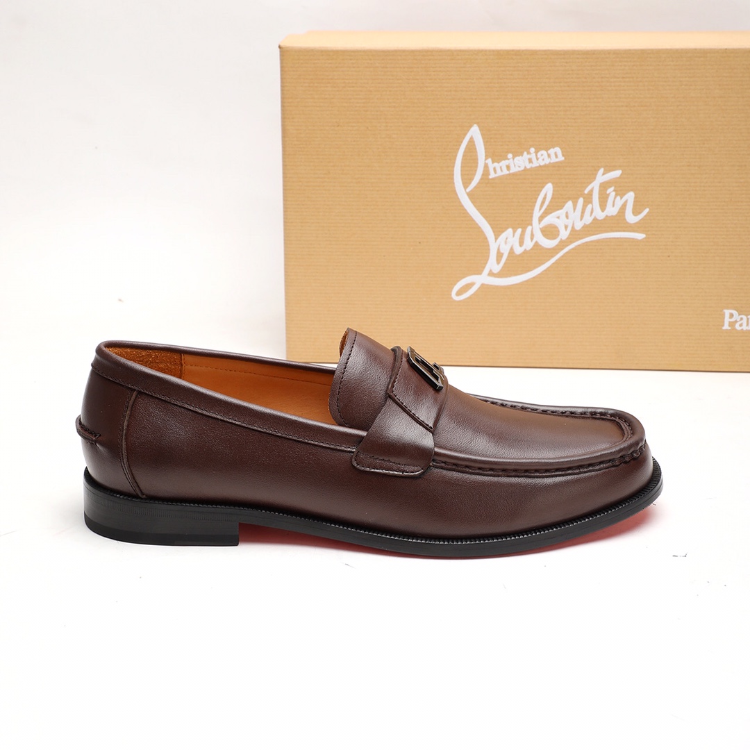 Christian Louboutin Style Leather Men's Shoes Men's Shoes Men's Shoes detail image 4 from source 782744