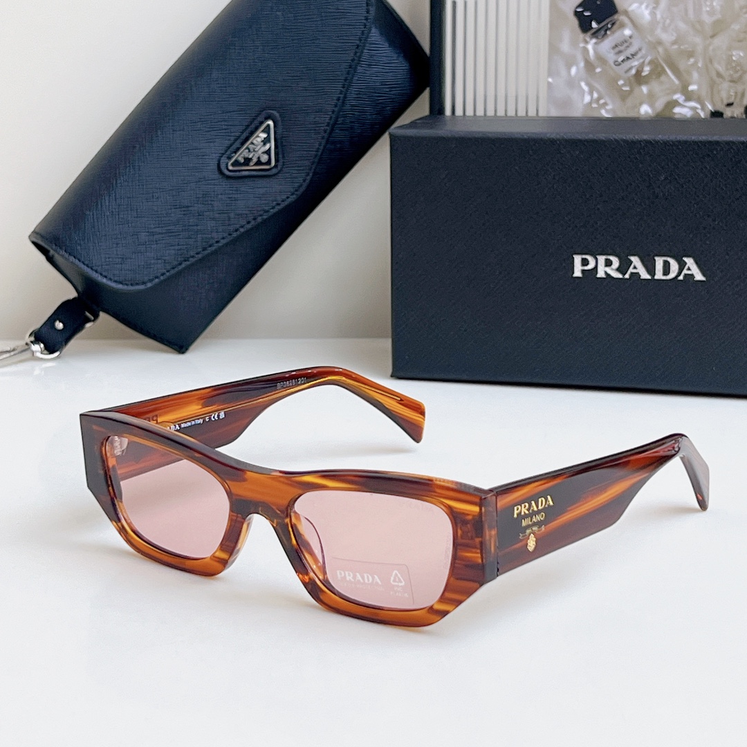 到货PRAD*新品发售️高版本1:1官网颜色品质细节完美非普通版本可对比专属防伪码PRA01Ssize5