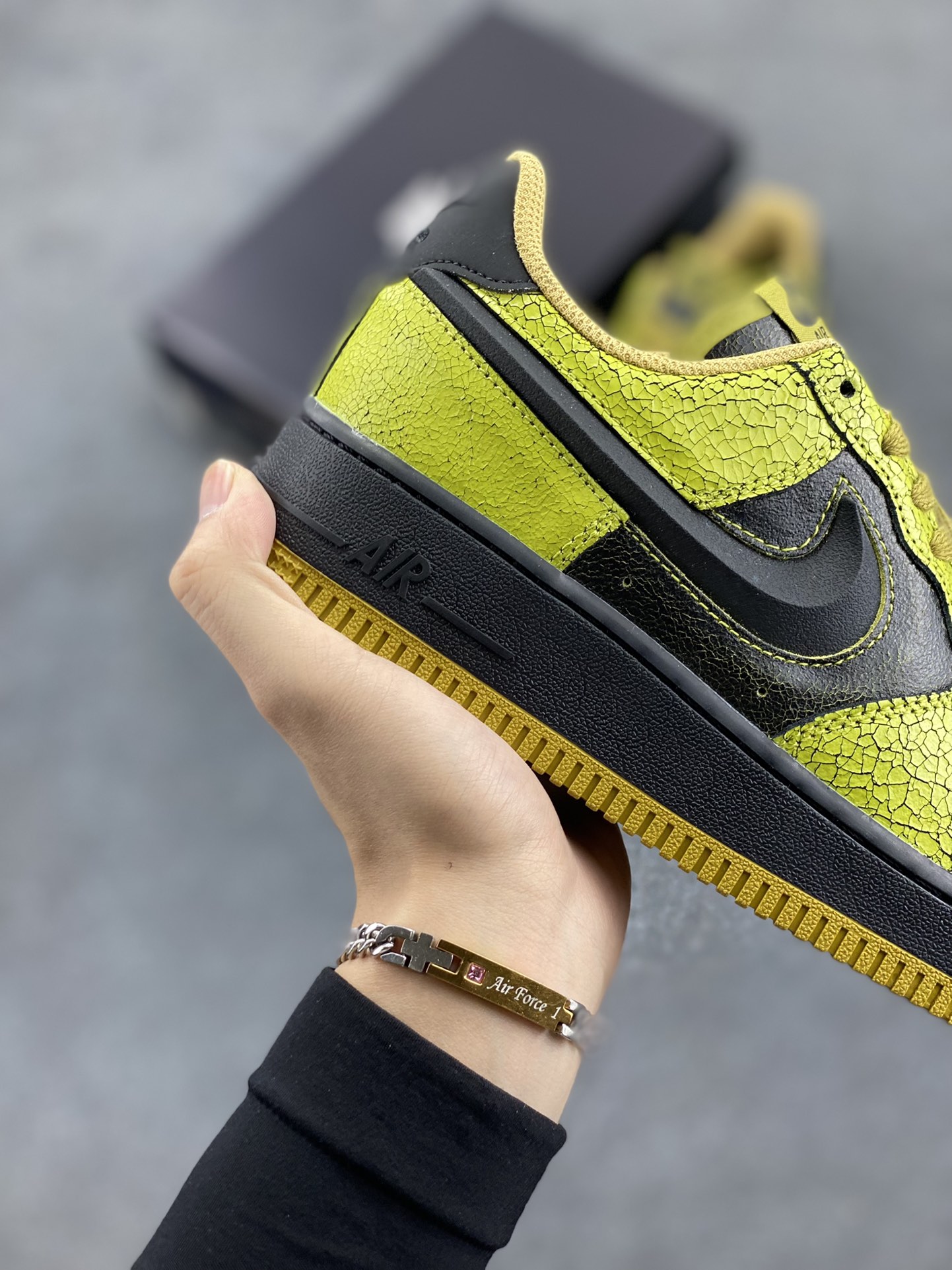 图片[6]-Nike Air Force 1 Low 万圣节 原楦头原纸板 打造纯正空军版型 专注外贸渠道 全掌内置蜂窝气垫 原盒配件 原厂中底钢印、拉帮完美 货号：HV6103-300 尺码：36 36.5 37.5 38 38.5 39 40 40.5 41 42 42.5 43 44 44.5 45-选品中心