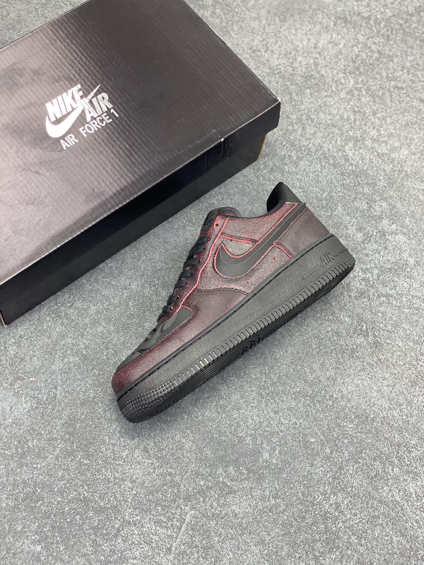 图片[7]-Nike Air Force 1 Low 万圣节 原楦头原纸板 打造纯正空军版型 专注外贸渠道 全掌内置蜂窝气垫 原盒配件 原厂中底钢印、拉帮完美 货号：HV2016-001 尺码：36 36.5 37.5 38 38.5 39 40 40.5 41 42 42.5 43 44 44.5 45-选品中心
