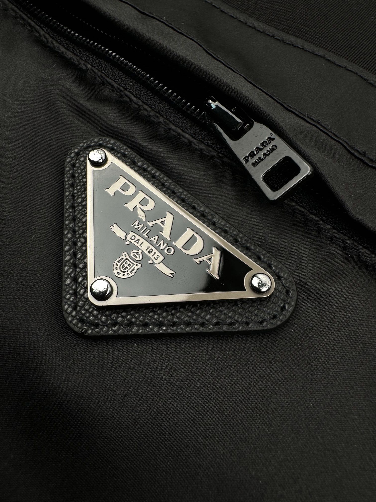 Prada 三角标口袋Polo衫