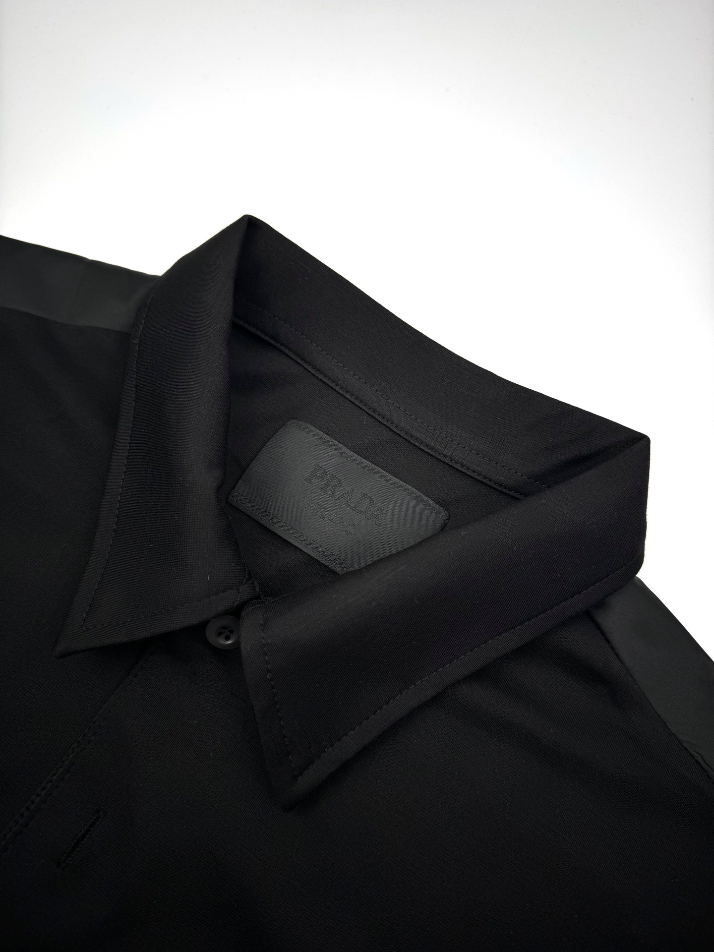 Prada 三角标口袋Polo衫