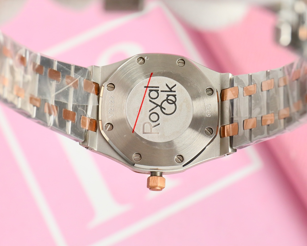 Luxurious Elby AP-Royal Oak Watch with Lady Tapisserie Strip for Stylish Women - 图片 8