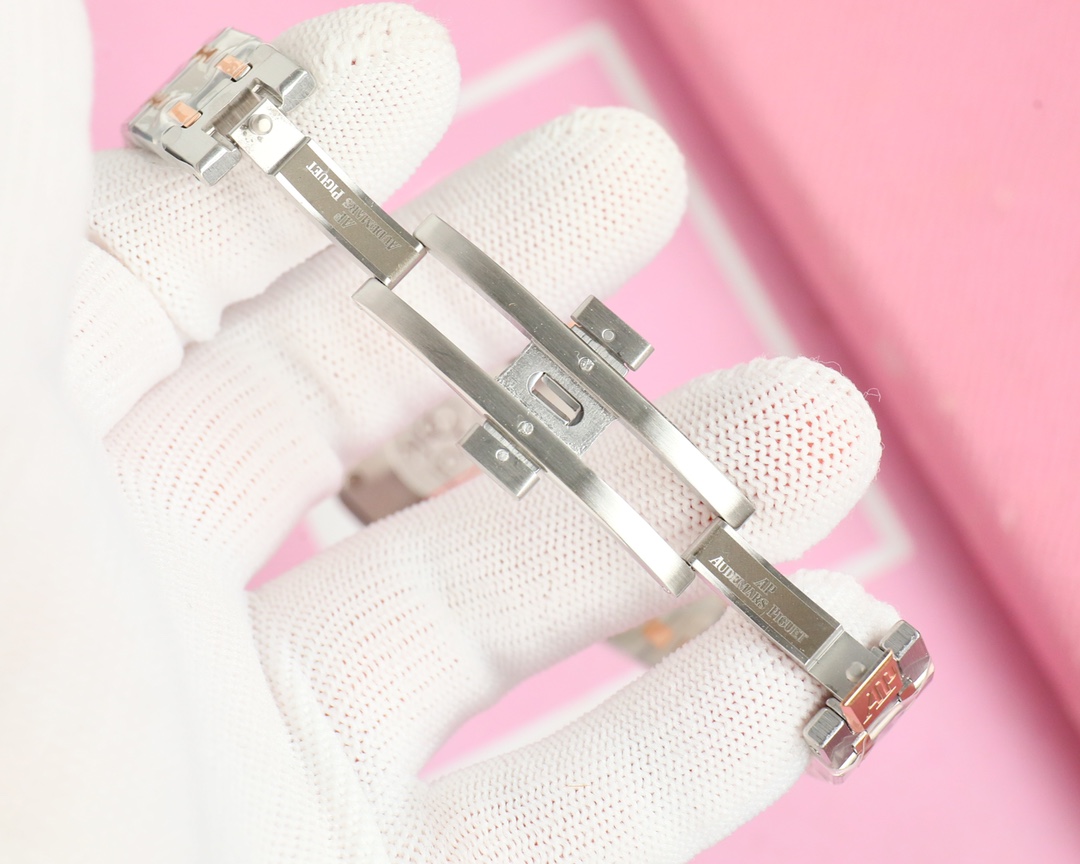 Luxurious Elby AP-Royal Oak Watch with Lady Tapisserie Strip for Stylish Women - 图片 9