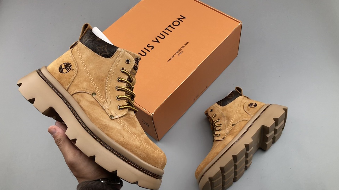 Louis Vuitton Martin Boots Yellow