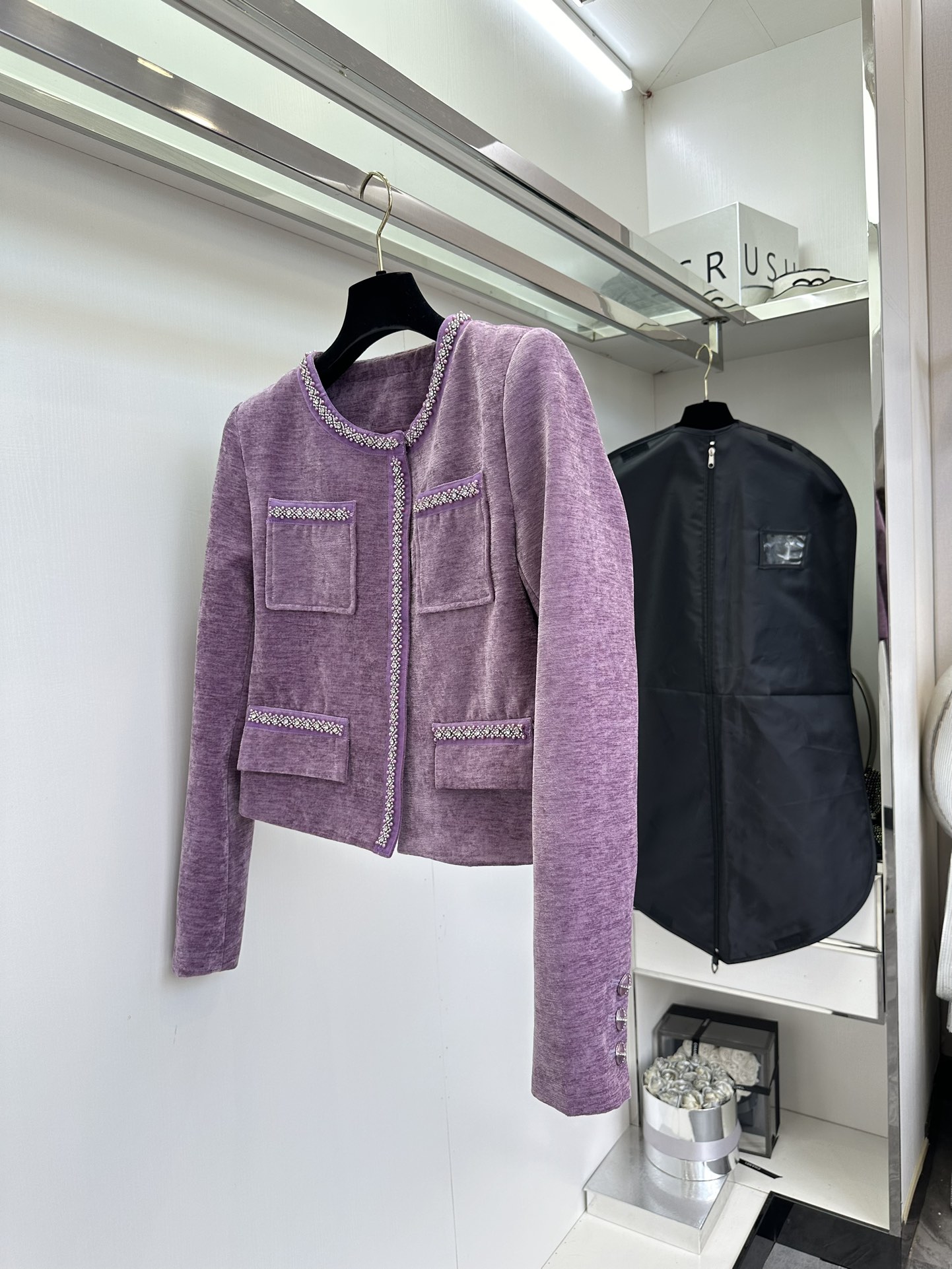 Stylish Purple Coat for Autumn Winter Festival < MEET HER > - 图片 3