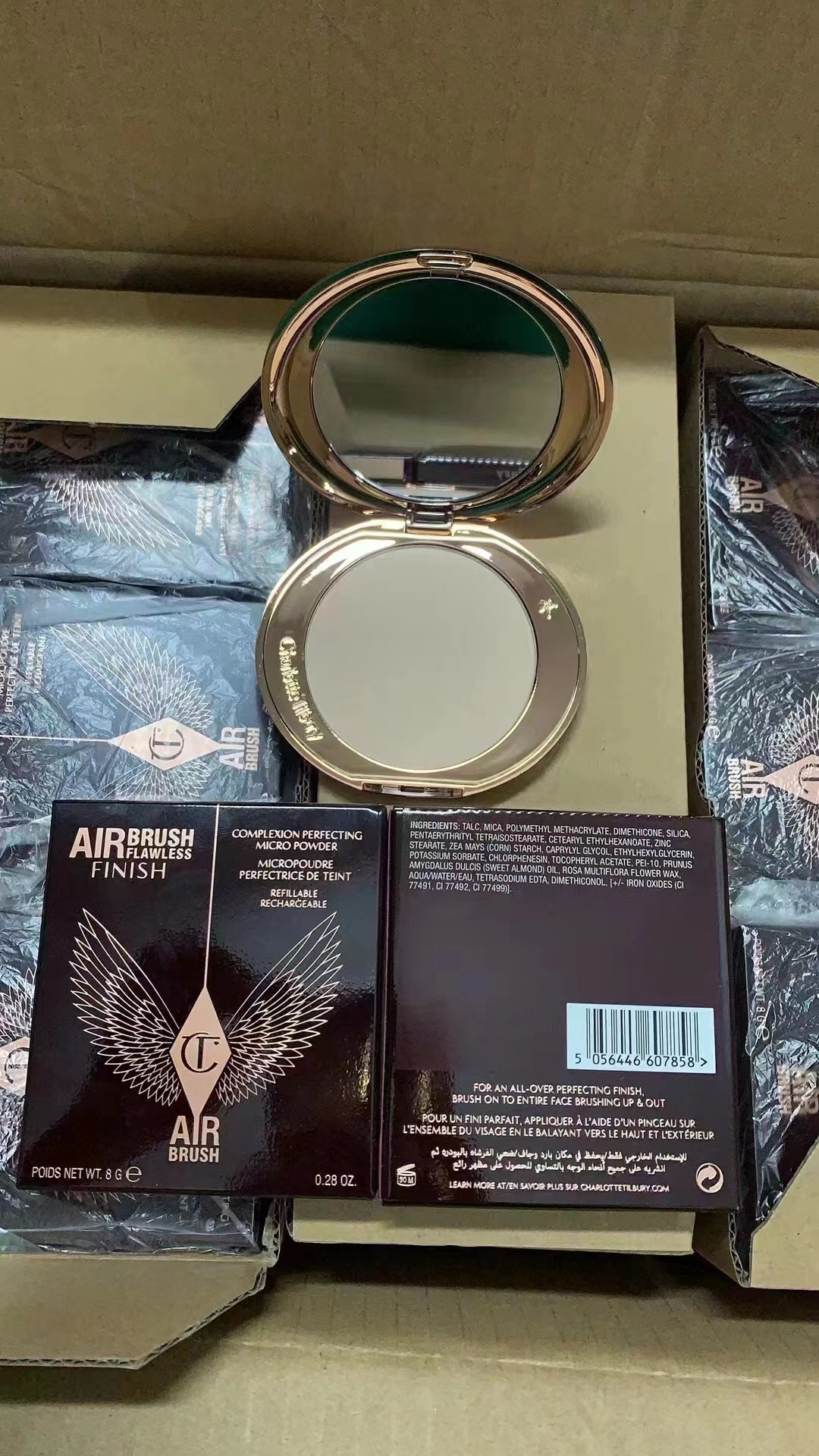 45！明通版ct粉饼！色号:1号 编码C4FL 支持拿版对比！