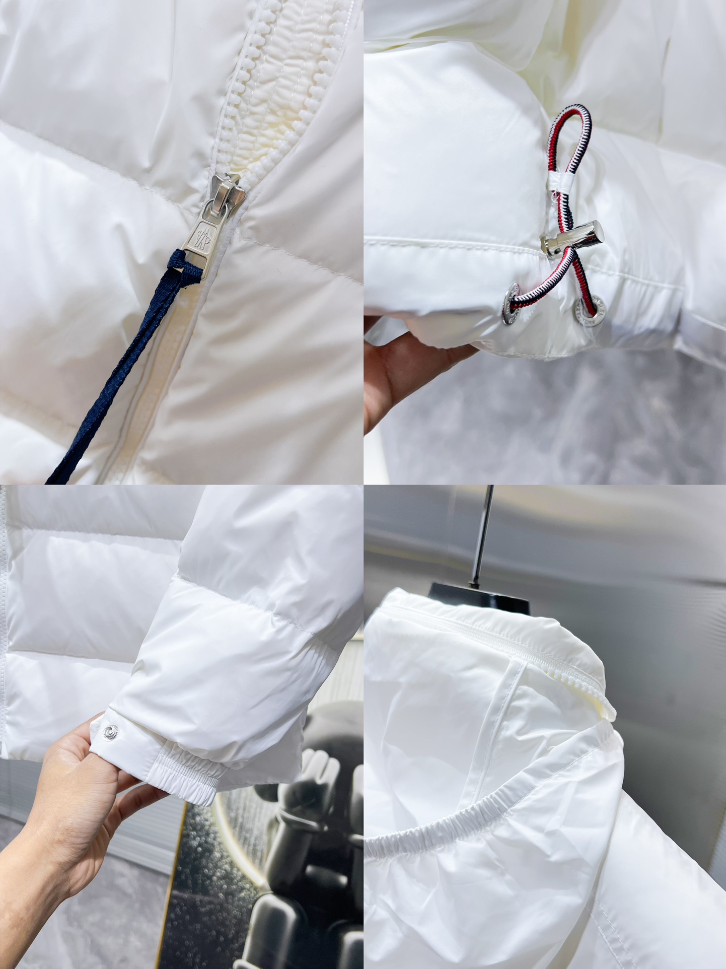 P400  蒙口  moncler  2025秋冬新款隐藏帽羽绒服外套，爆款来袭，品相超级好。进口防风防雨面料，软糯亲肤，抗皱不沾灰，立挺有型，时尚绝绝子；奢华有型，辨识度极高；一眼就能看到的好品质。男女同款。适合凹各种造型，内搭随意，时尚感爆棚。码数 1-5