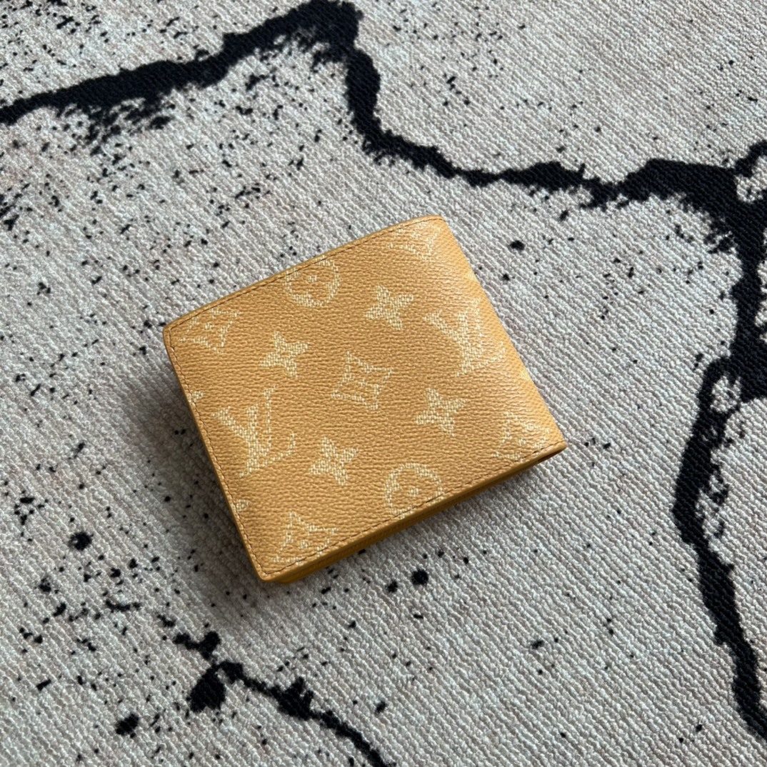 芯片版顶级原单M12657黄色!MULTIPLE钱夹本款Multiple钱夹以MonogramHerit