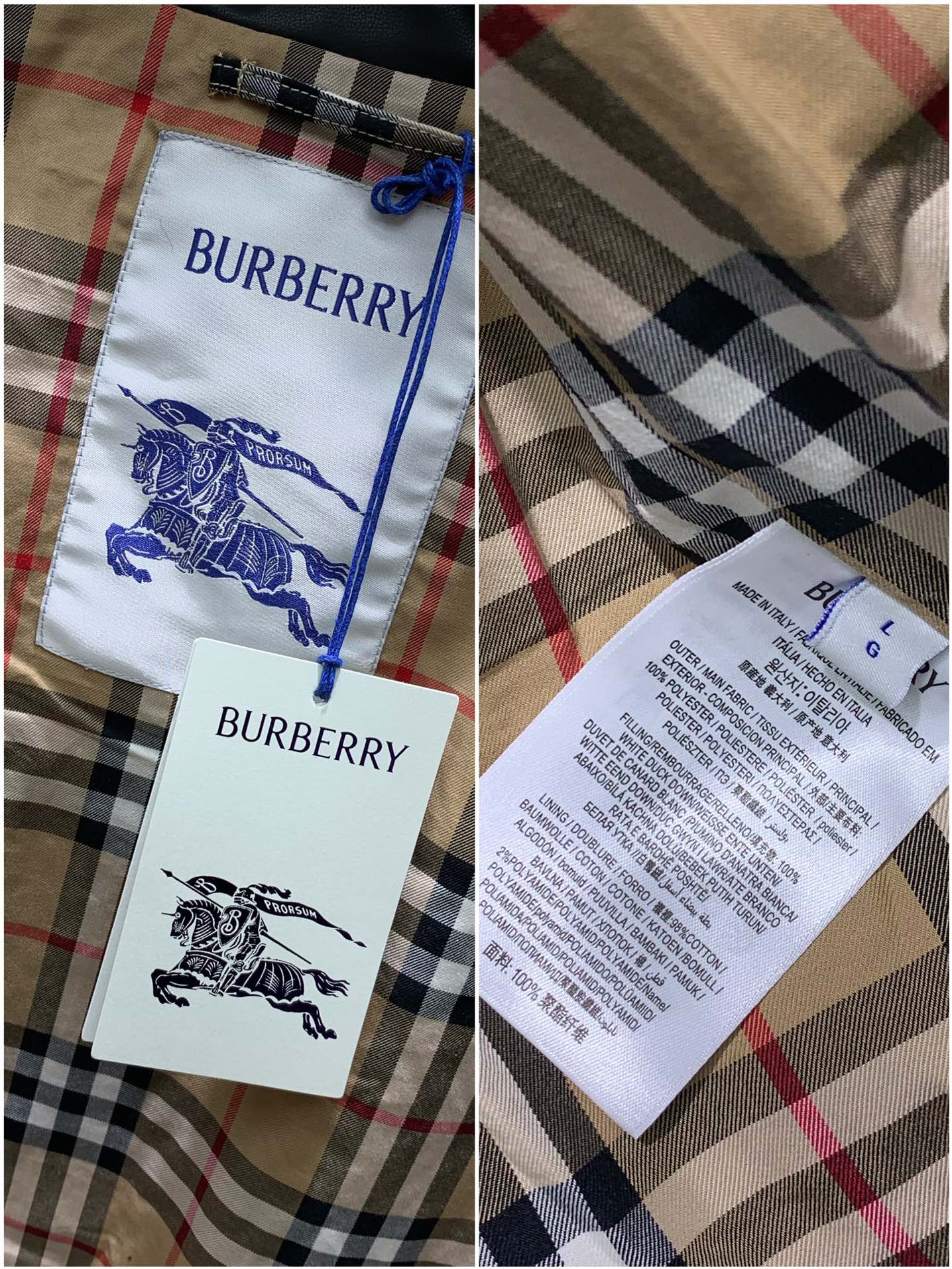 Burberry巴宝莉2024冬季最新品专柜同步有售原单狠货时尚休闲羽绒马甲进口原版面料上身舒适透气立体