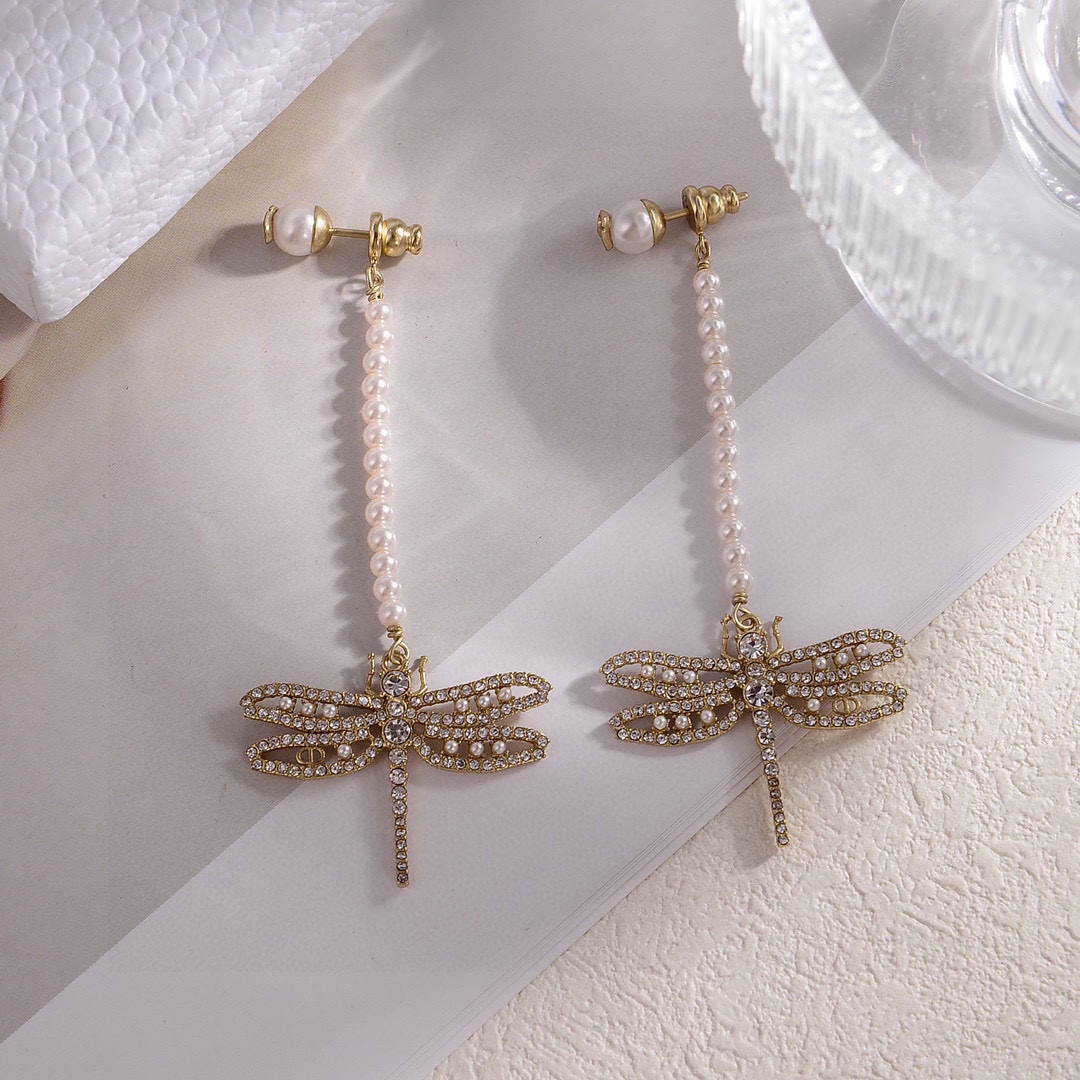 Dior Dragonfly Earrings - Comprehensive 7
