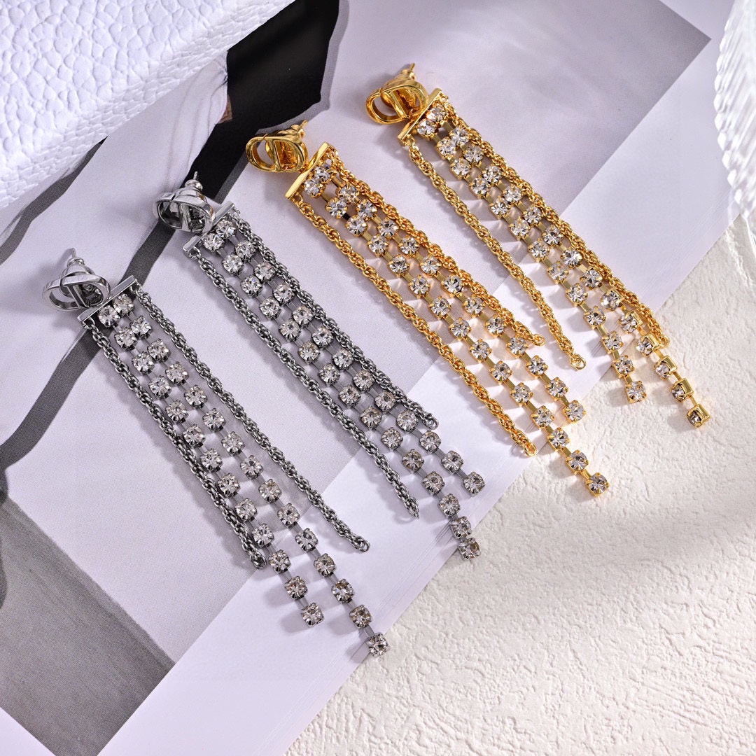 Dior luxury earrings