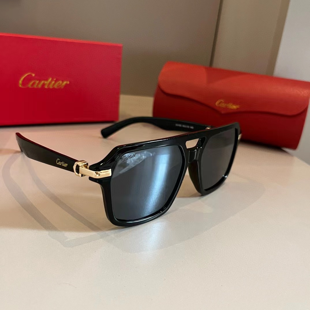 NO:241784,Cartier Men's official website One to one big toad glasses are high-end and atmospheric, simple and iconic logo on temples, luxury making glasses, sunglasses, sunglasses, cartier, cartier19860909Cartier 卡地亚 男款官网一比一大蛤蟆镜高档大气 镜腿上简约标志性Logo 奢华制作眼镜墨镜太阳镜,眼镜,cartier,cartier,glasses