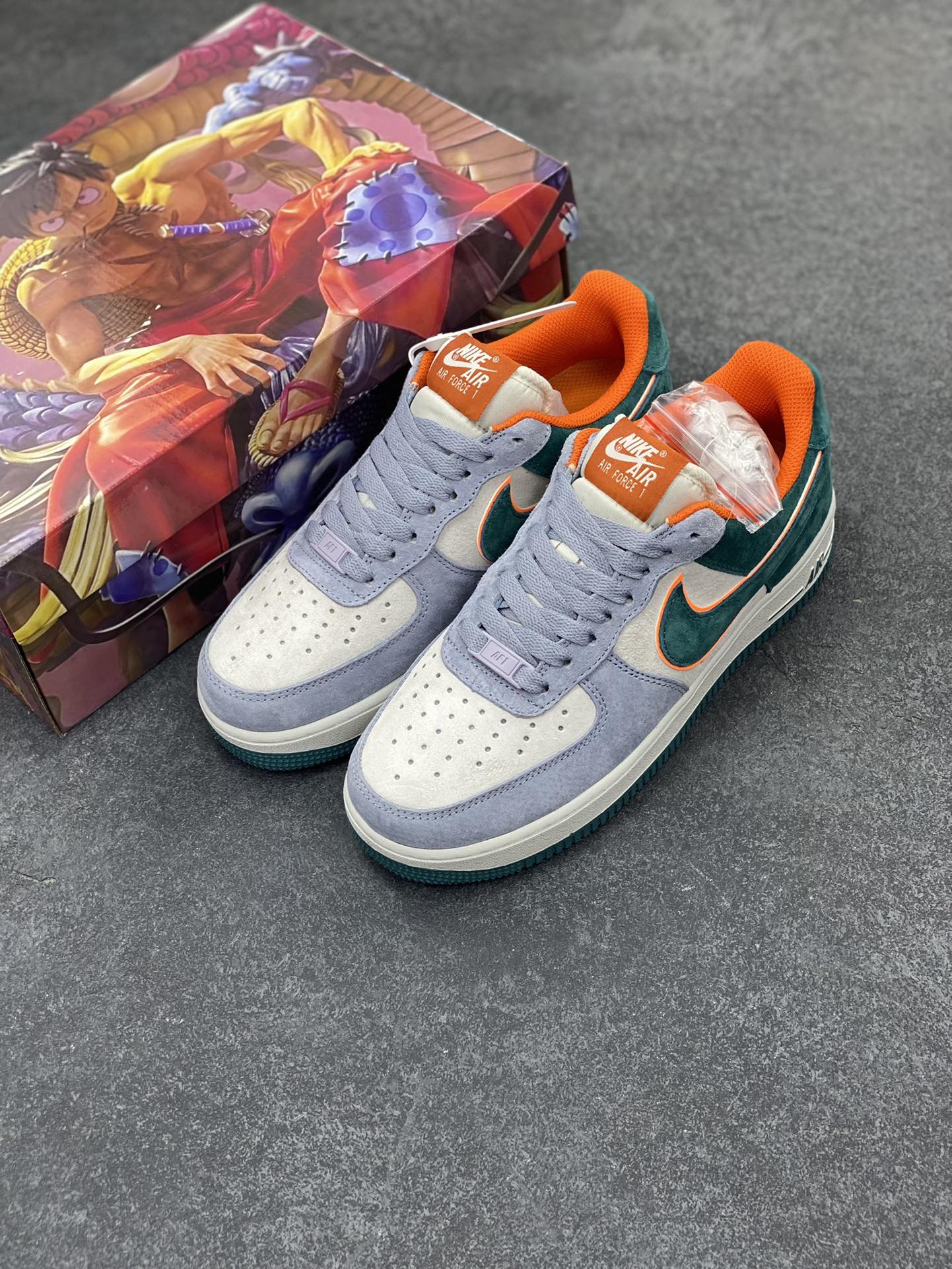 图片[8]-Nike Air Force 1 Low ’07 麂皮空军一号低帮休闲板鞋 原厂麂皮 原楦原纸板 纯正版型 正品NFC感应芯片 高清洁度 内置全掌气垫 货号：LF8989-888 尺码：36 36.5 37.5 38 38.5 39 40 40.5 41 42 42.5 43 44 44.5 45-选品中心