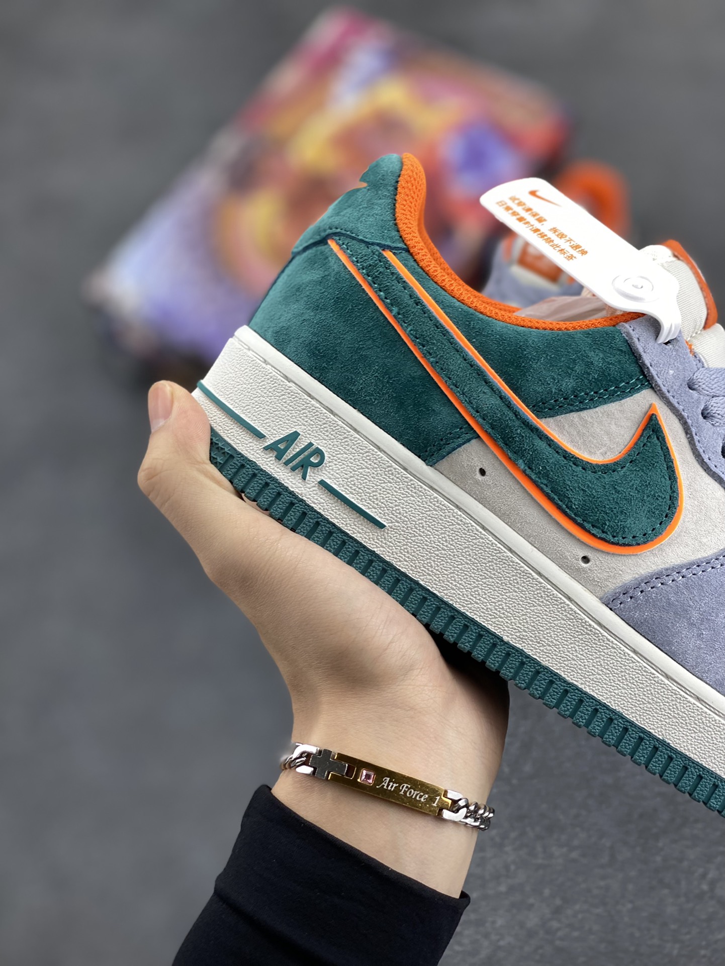 图片[6]-Nike Air Force 1 Low ’07 麂皮空军一号低帮休闲板鞋 原厂麂皮 原楦原纸板 纯正版型 正品NFC感应芯片 高清洁度 内置全掌气垫 货号：LF8989-888 尺码：36 36.5 37.5 38 38.5 39 40 40.5 41 42 42.5 43 44 44.5 45-选品中心