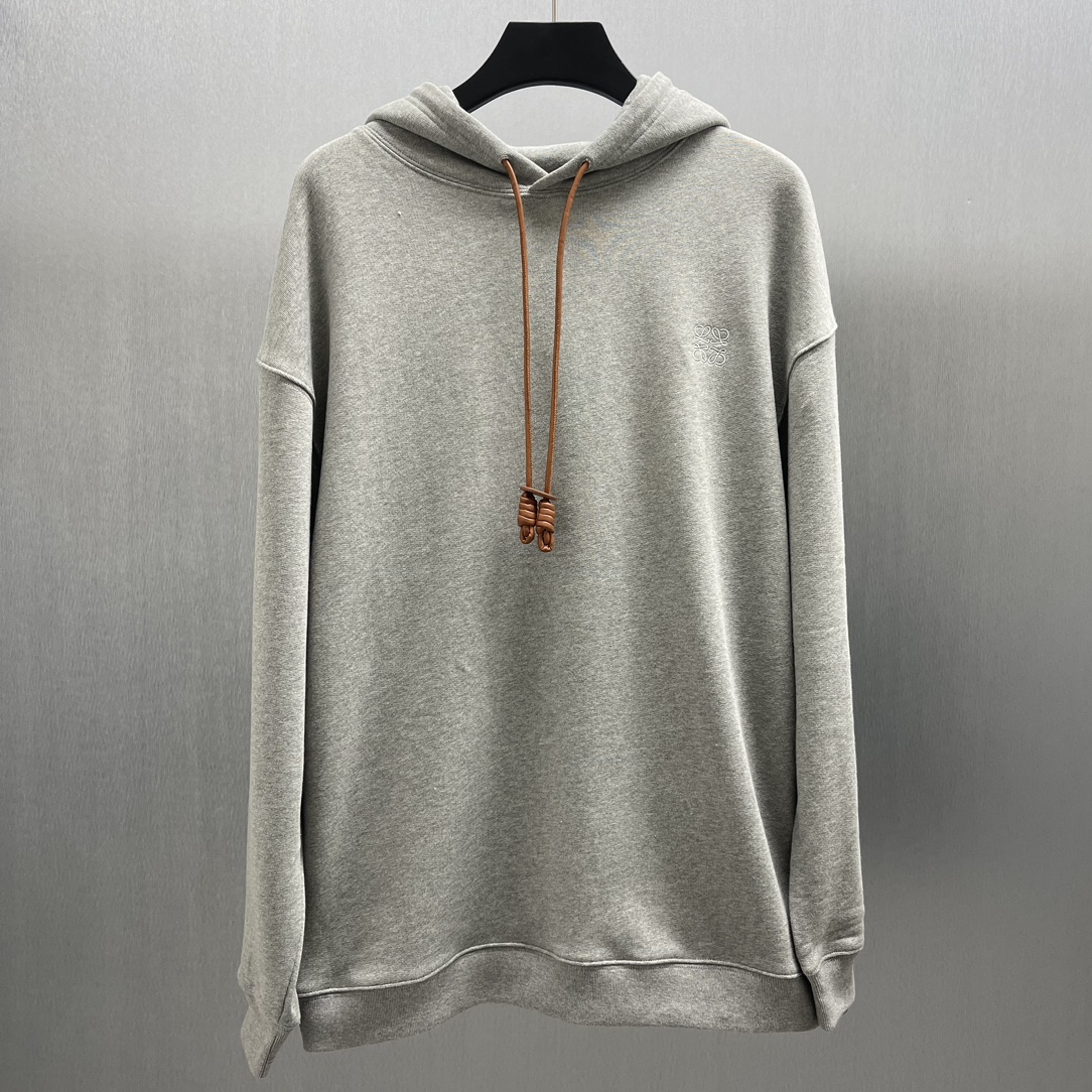 🅿️230 🧧LOW*E Sudadera con capucha de algodón de corte holgado. Talla: S-XL. Sudadera de felpa de algodón de peso medi…