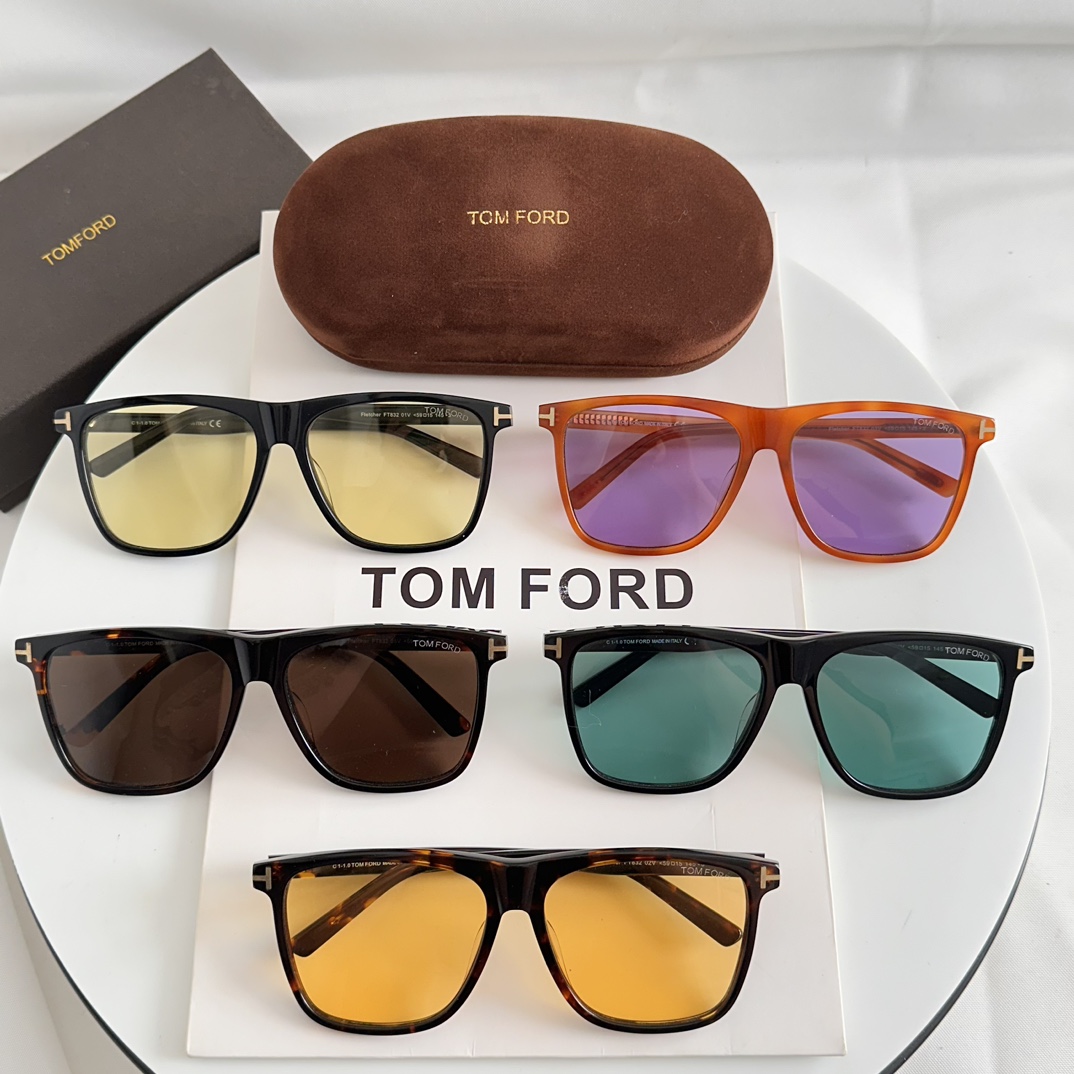 ️现货现货TOMFORD汤姆家MODEL:FT832size59口15-145时尚潮流独具工艺太阳镜
