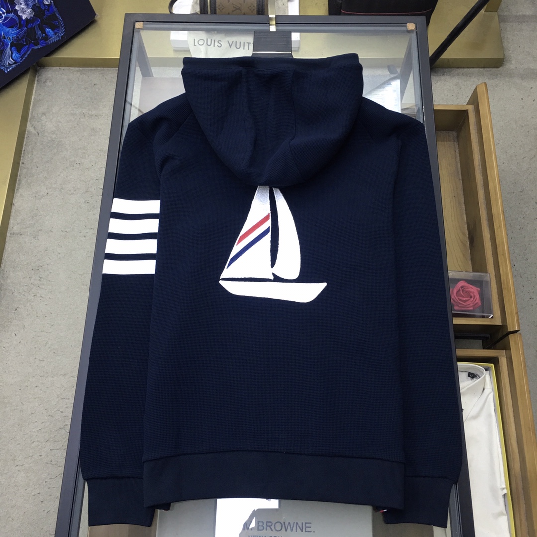  新品外套🌹🔥 《T.B》💕春夏最新季 🆕原版级🆕独家帆船俱乐部四条纹T*B 华夫格系列外套🔥❤️ 
❗