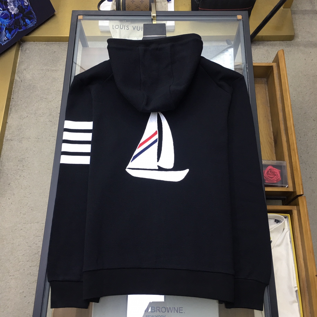  新品外套🌹🔥 《T.B》💕春夏最新季 🆕原版级🆕独家帆船俱乐部四条纹T*B 华夫格系列外套🔥❤️ 
❗