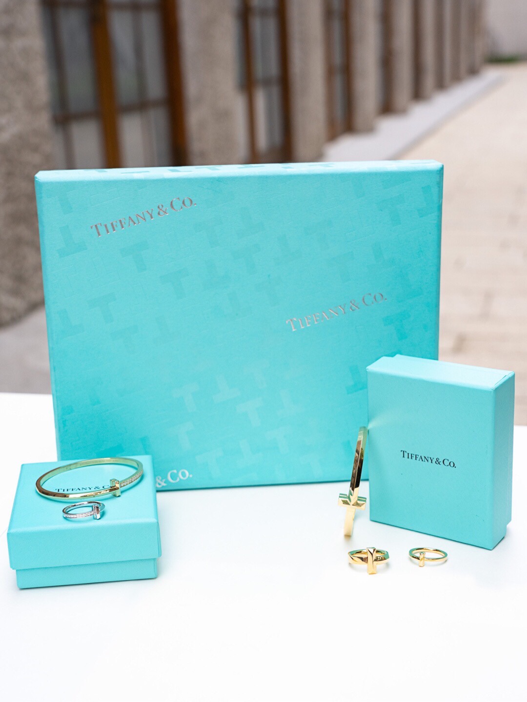 [Tiffany & Co. Jewelry]203117 [Our Product] T1 Narrow Edition Diamond Bracelet