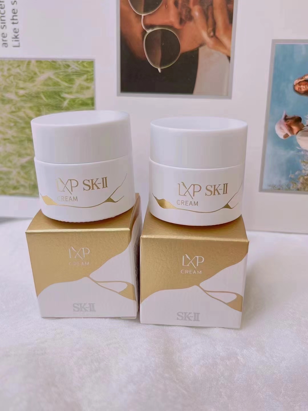 30。SK全新金缮匠心面霜5g/小样 🔜 高质量❗️新品到货[庆祝] SK-II/SK2/skii金缮匠心面霜5g 小样 滋润抗皱紧致淡纹小样，一打12个。
