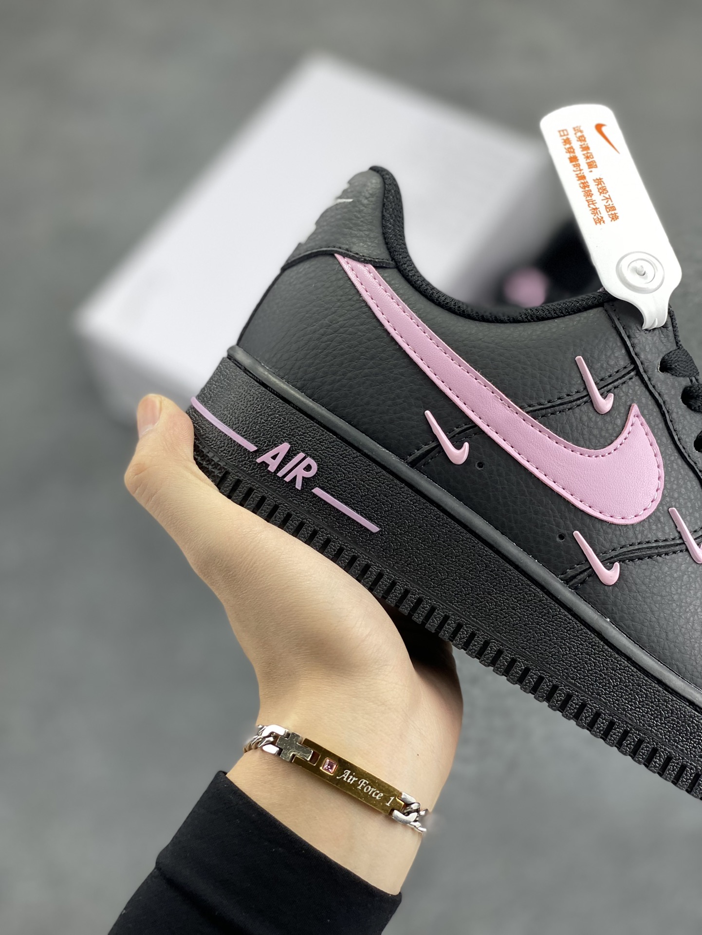 图片[6]-NK Air Force 1‘07 Low 定制款抽屉盒 空军一号低帮休闲板鞋 定制皮料 原楦原纸板 纯正版型 高清洁度 内置全掌气垫 货号：CW2288-111 尺码：36 36.5 37.5 38 38.5 39 40 40.5 41 42 42.5 43 44 44.5 45-选品中心