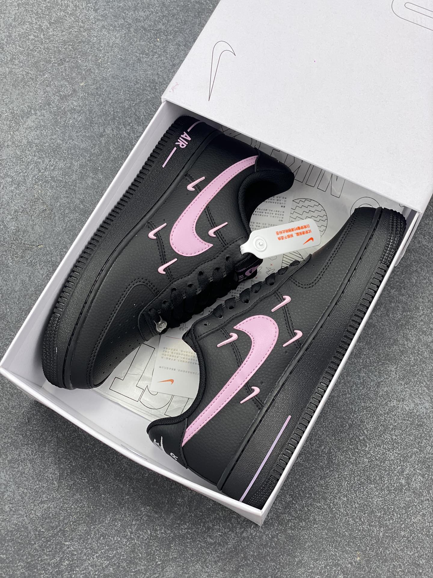 图片[9]-NK Air Force 1‘07 Low 定制款抽屉盒 空军一号低帮休闲板鞋 定制皮料 原楦原纸板 纯正版型 高清洁度 内置全掌气垫 货号：CW2288-111 尺码：36 36.5 37.5 38 38.5 39 40 40.5 41 42 42.5 43 44 44.5 45-选品中心