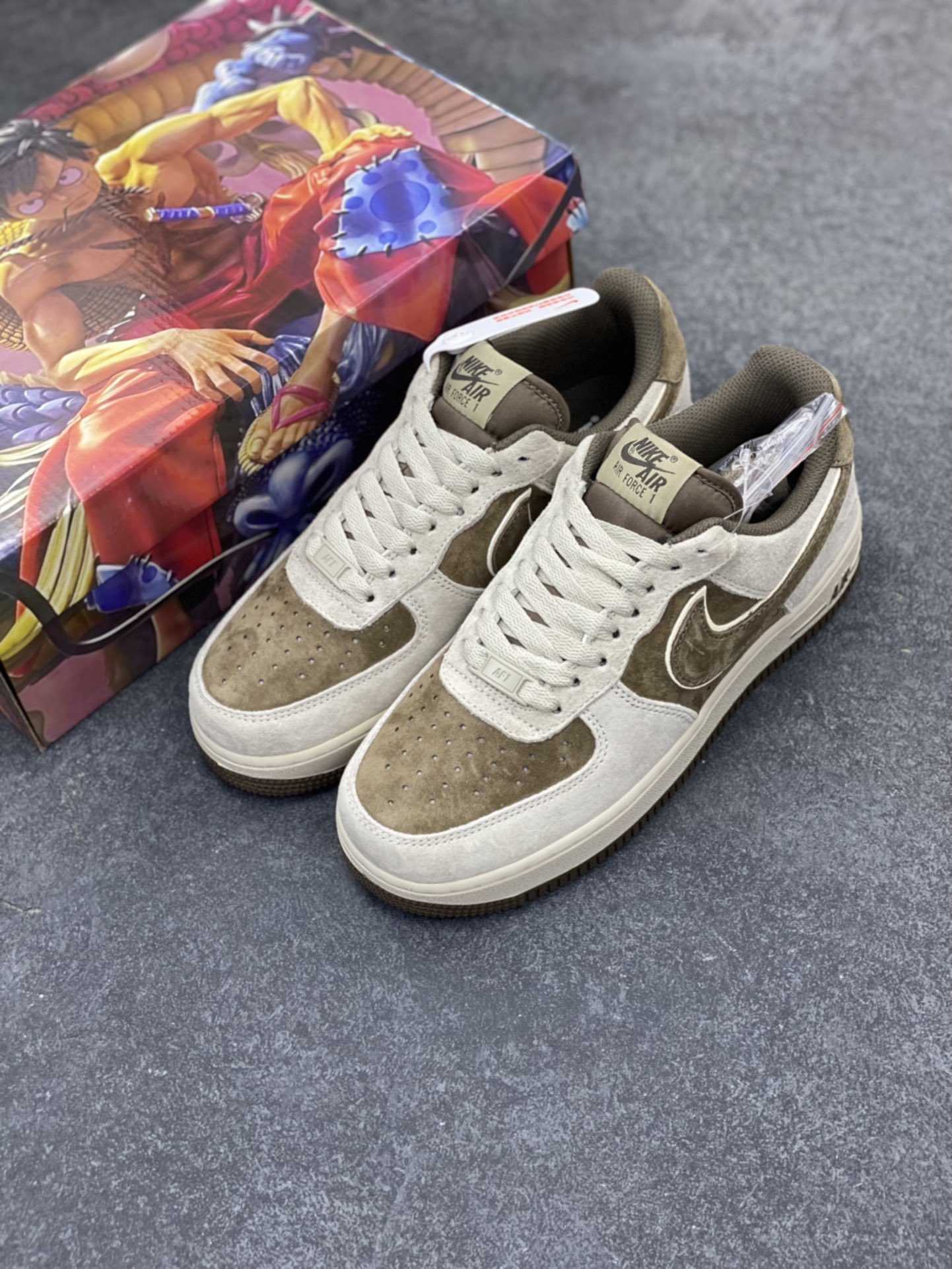 图片[8]-Nike Air Force 1 Low ’07 米棕 全猪巴空军一号低帮休闲板鞋 原厂麂皮 原楦原纸板 纯正版型 正品NFC感应芯片 高清洁度 内置全掌气垫 货号：XT7138-107 尺码：36 36.5 37.5 38 38.5 39 40 40.5 41 42 42.5 43 44 44.5 45-选品中心