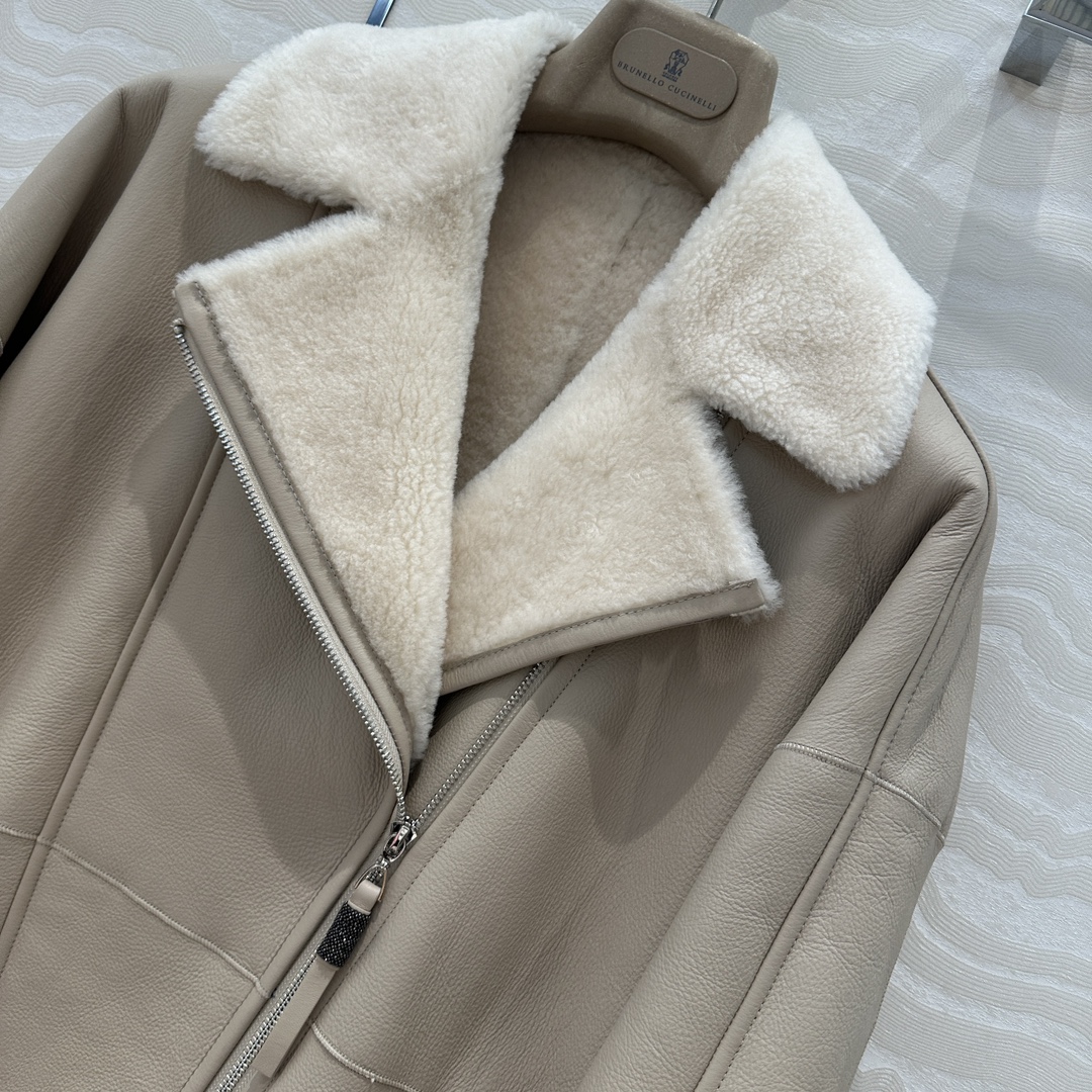 High-Quality Turkish Fur Female Suit with Dustproof Bag for Winter Skiing - 图片 3