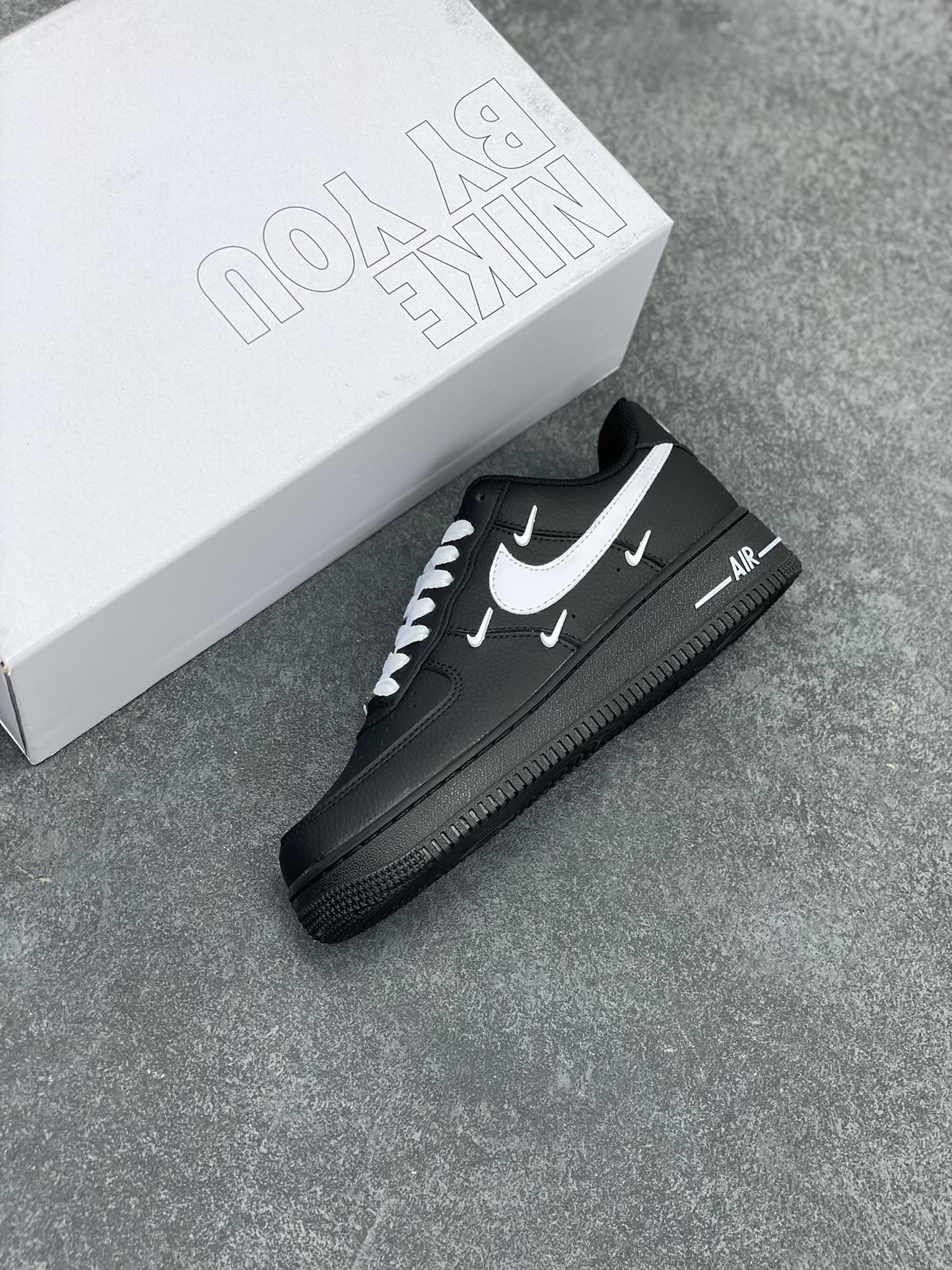 图片[7]-NK Air Force 1‘07 Low 定制款抽屉盒 空军一号低帮休闲板鞋 定制皮料 原楦原纸板 纯正版型 高清洁度 内置全掌气垫 货号：CW2288-111 尺码：36 36.5 37.5 38 38.5 39 40 40.5 41 42 42.5 43 44 44.5 45-选品中心