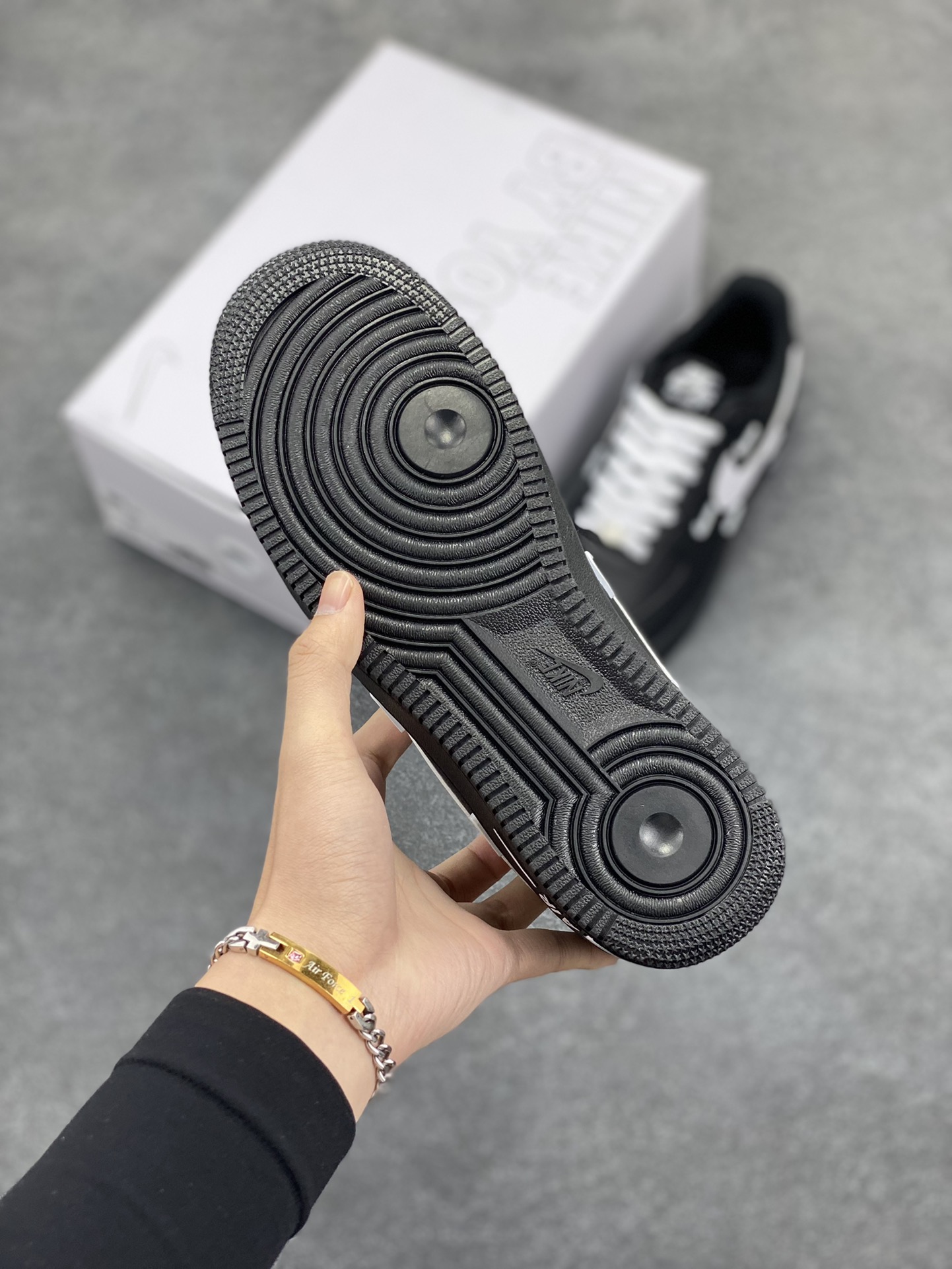 图片[5]-NK Air Force 1‘07 Low 定制款抽屉盒 空军一号低帮休闲板鞋 定制皮料 原楦原纸板 纯正版型 高清洁度 内置全掌气垫 货号：CW2288-111 尺码：36 36.5 37.5 38 38.5 39 40 40.5 41 42 42.5 43 44 44.5 45-选品中心