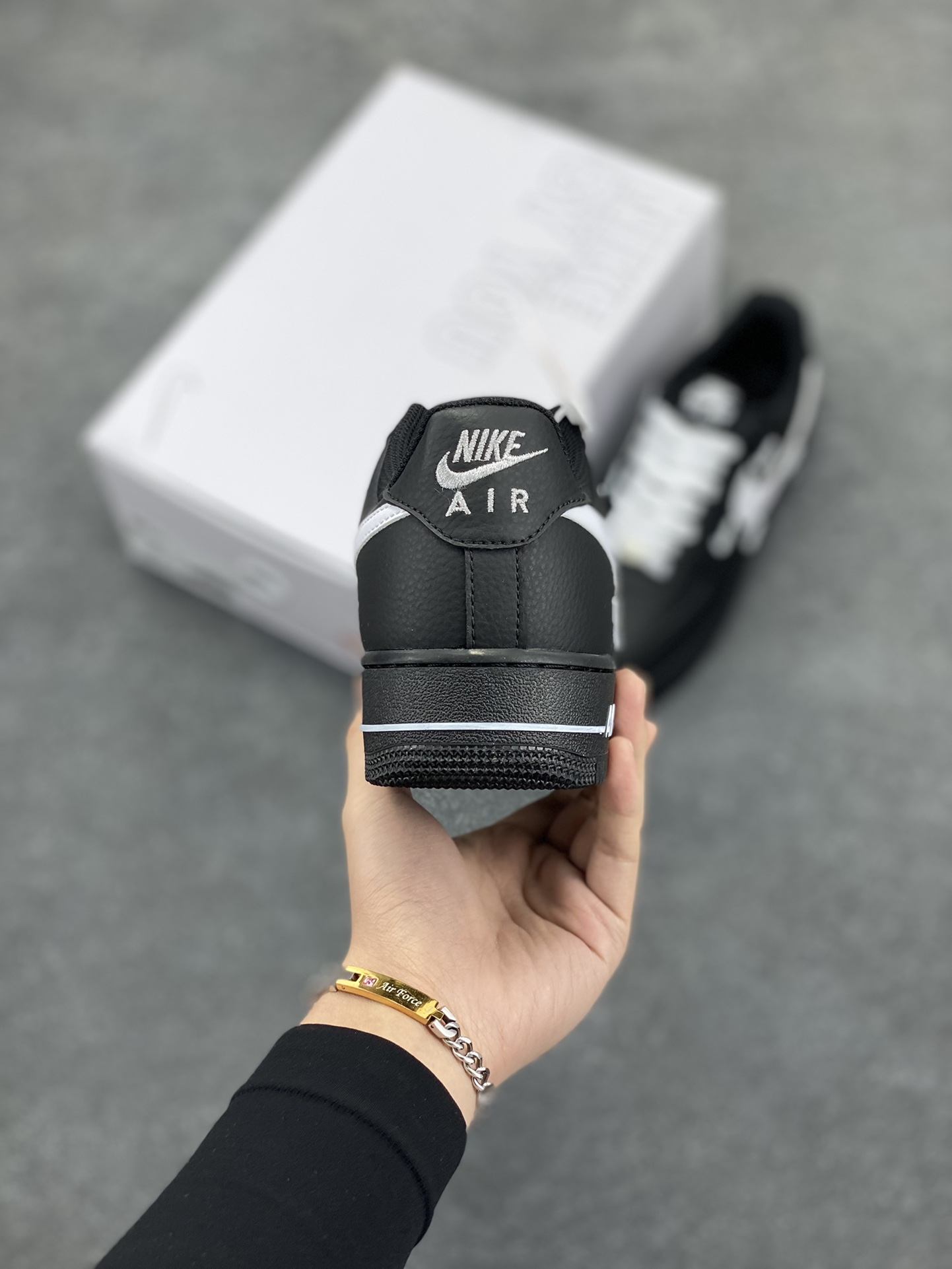 图片[4]-NK Air Force 1‘07 Low 定制款抽屉盒 空军一号低帮休闲板鞋 定制皮料 原楦原纸板 纯正版型 高清洁度 内置全掌气垫 货号：CW2288-111 尺码：36 36.5 37.5 38 38.5 39 40 40.5 41 42 42.5 43 44 44.5 45-选品中心