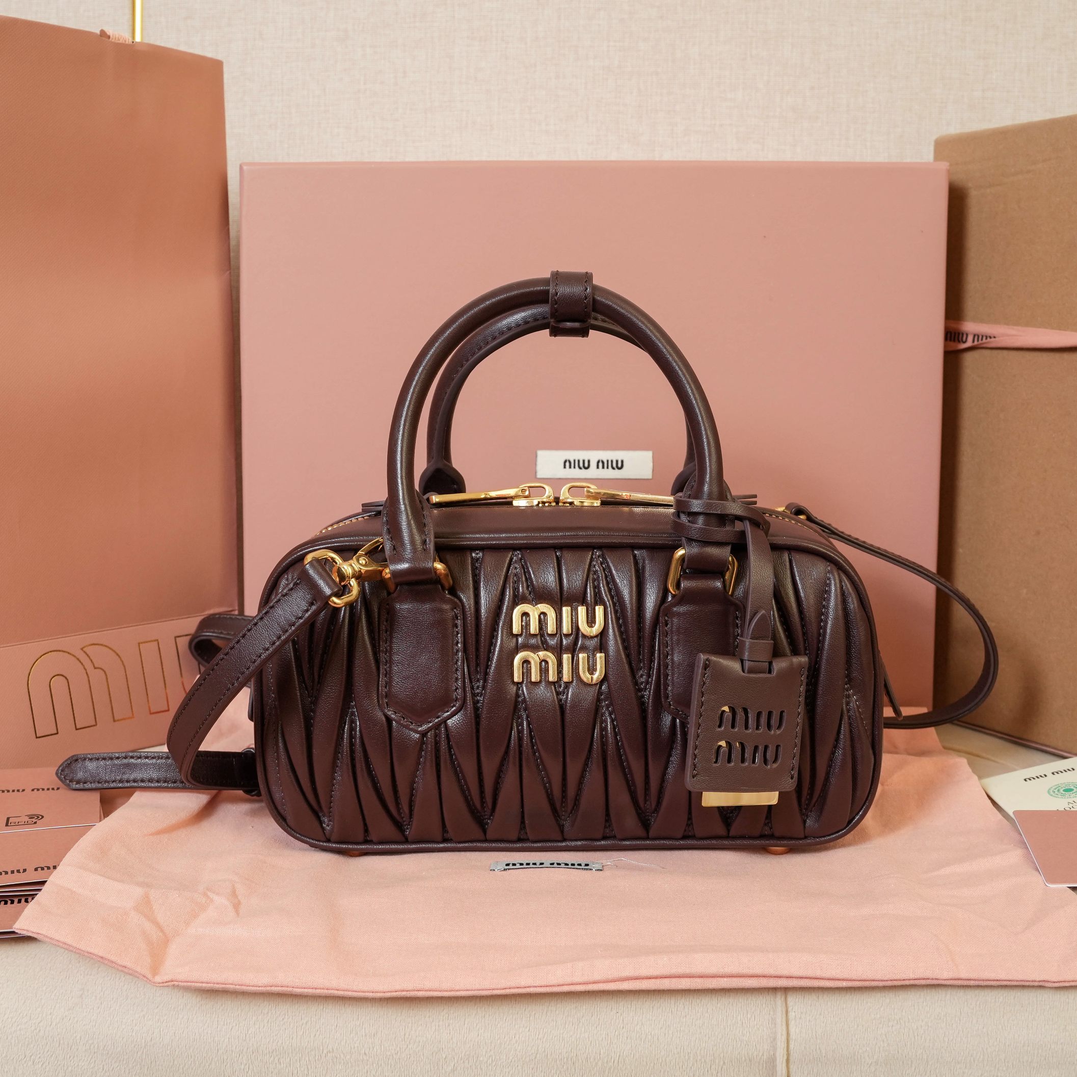 Miu Miu Style Leather Bag Lookbook Reference image 1