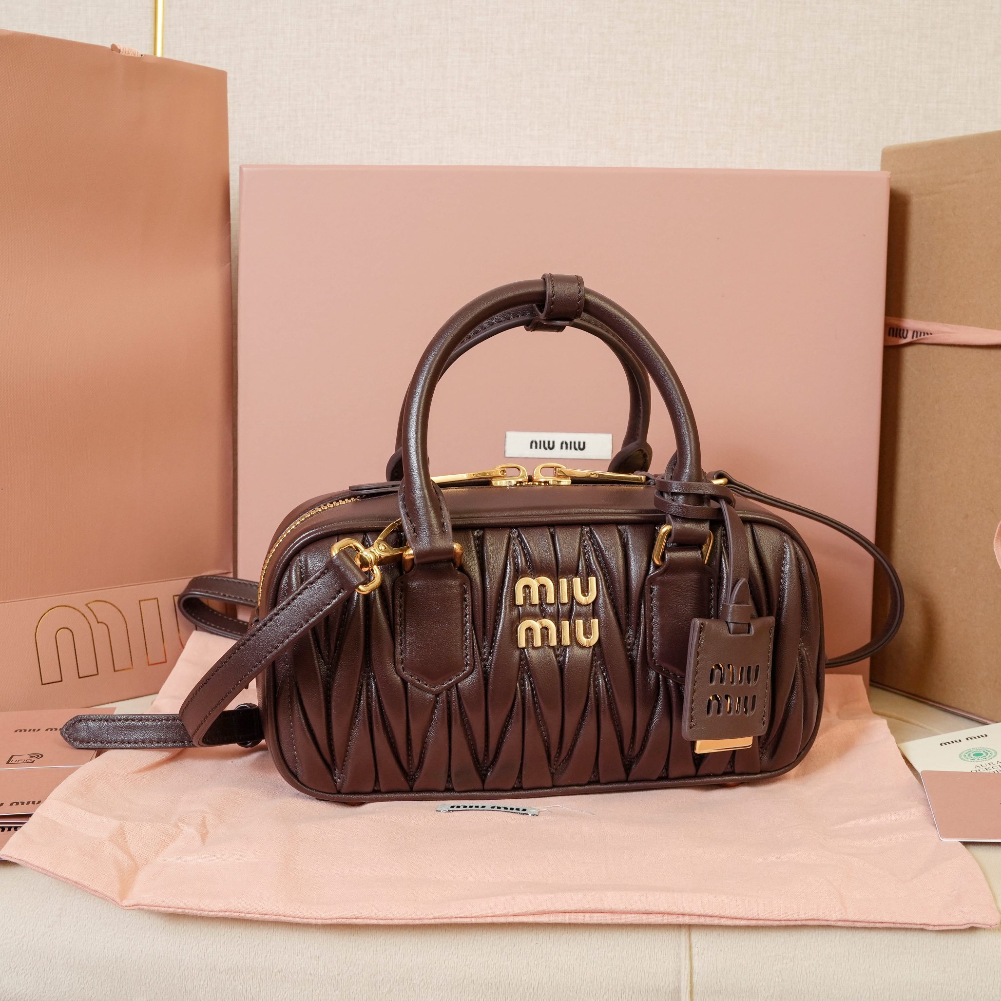 Miu Miu Style Leather Bag Lookbook Reference image 2