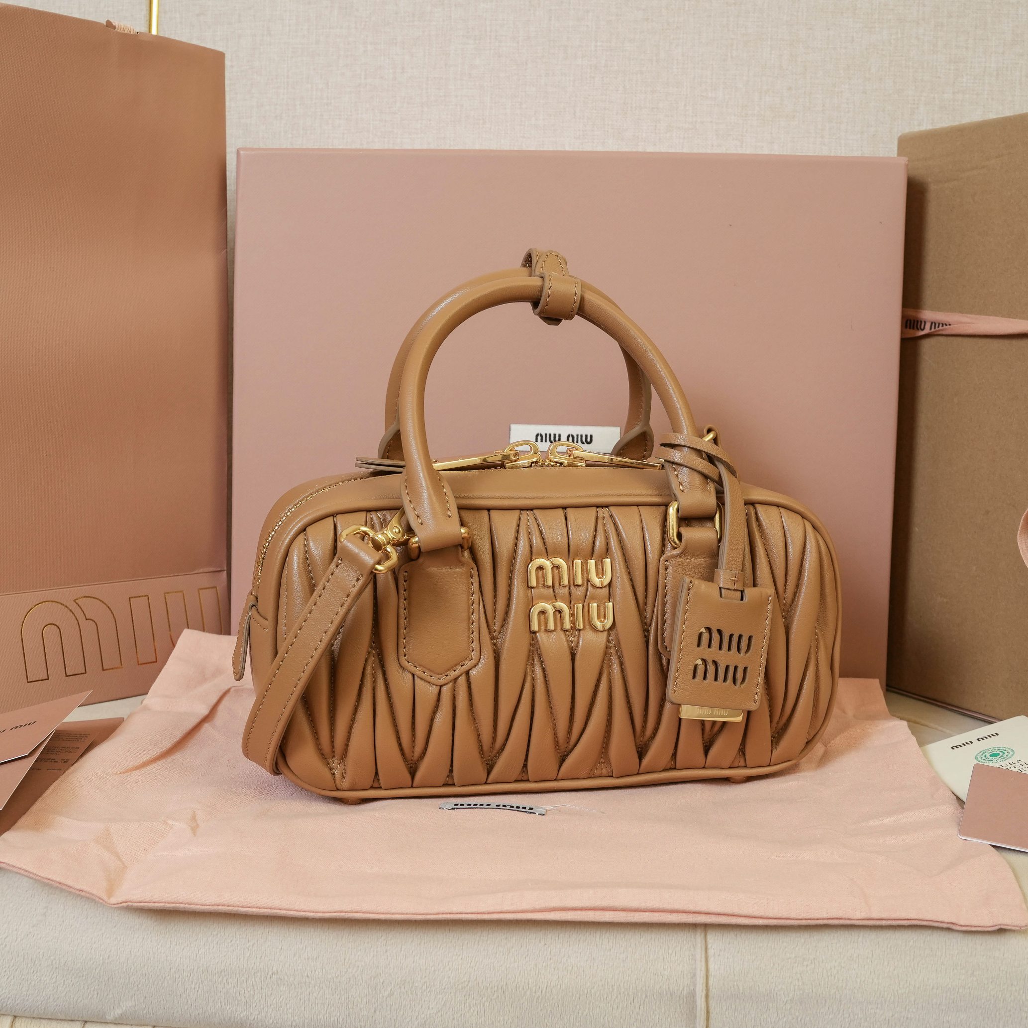 Miu Miu Style Leather Bag Lookbook Reference image 2