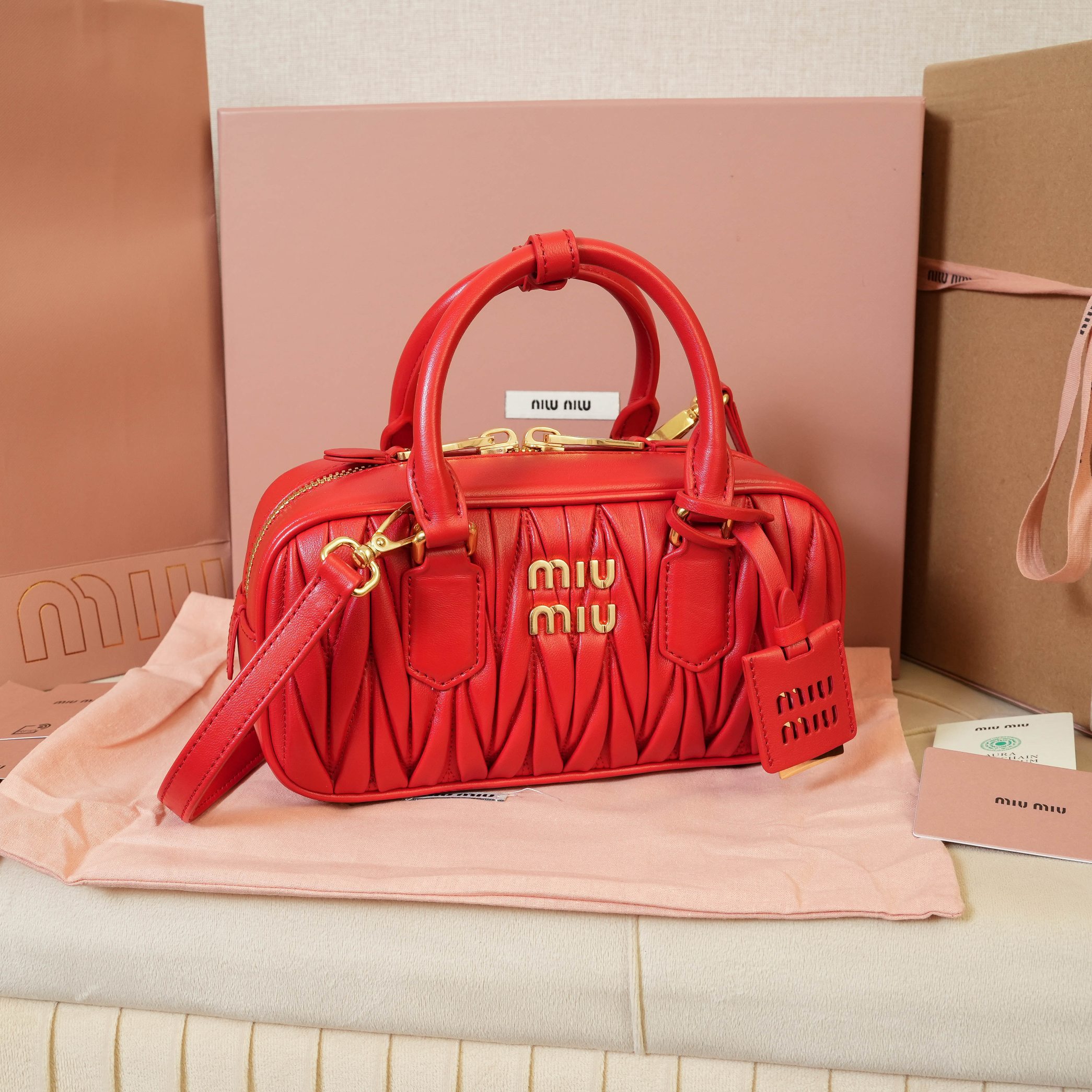 Miu Miu Style Leather Bag Lookbook Reference image 2