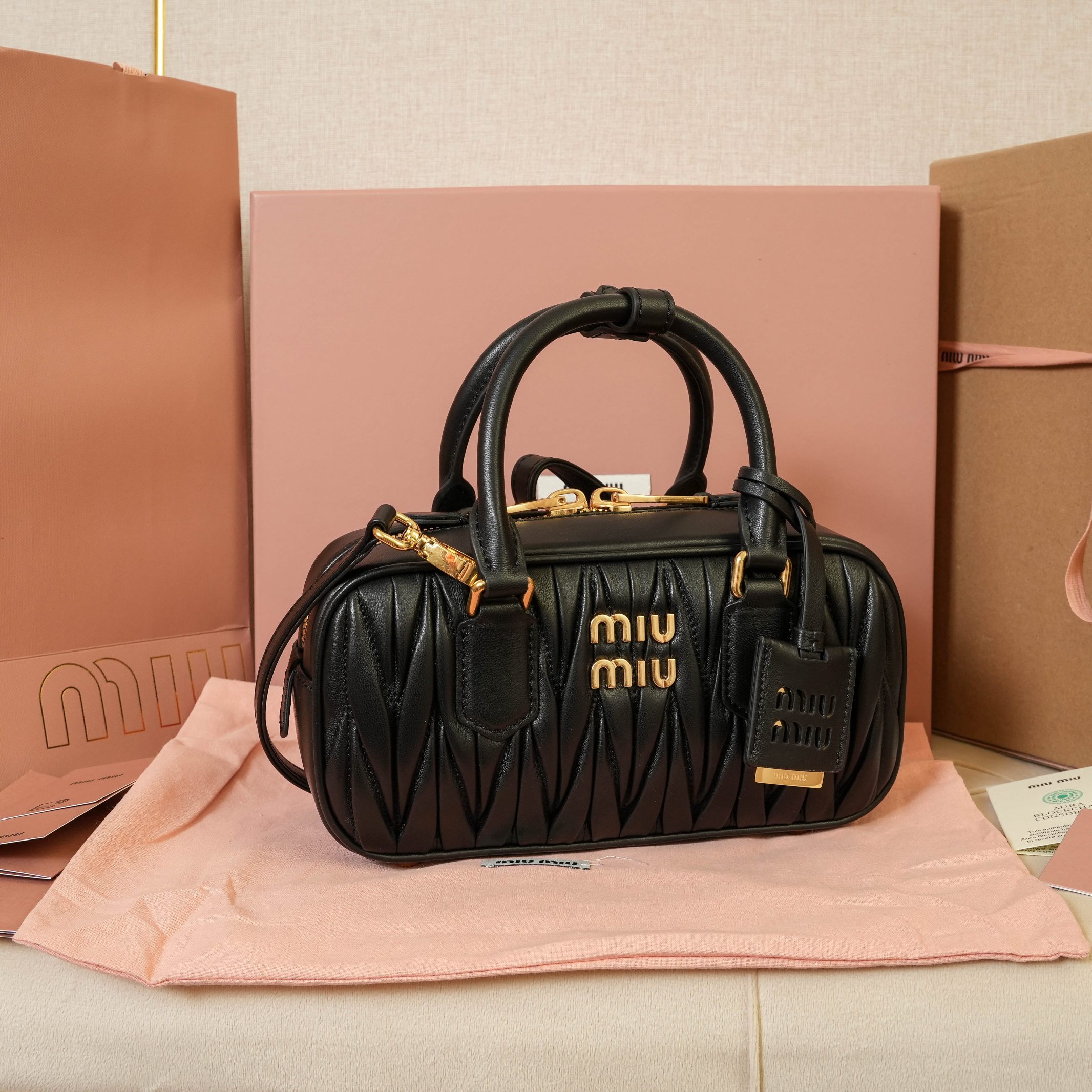 Miu Miu Style Leather Bag Lookbook Reference image 2