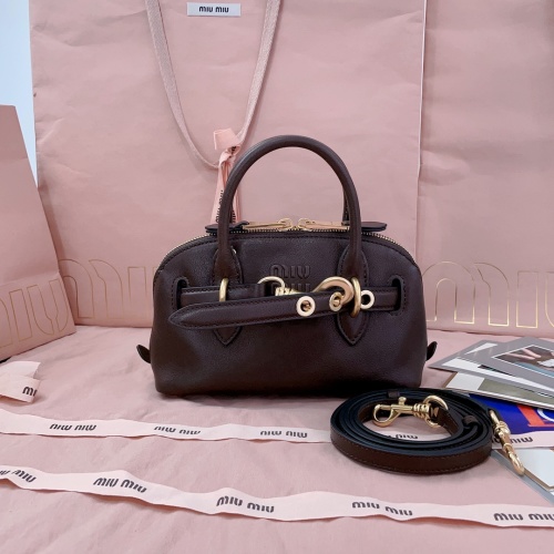 Miu Miu Aventure Nappa Leather Mini Handbag | Top-Handle & Shoulder Bag 1 Miu Miu Aventure Nappa Leather Mini Handbag | Top-Handle & Shoulder Bag