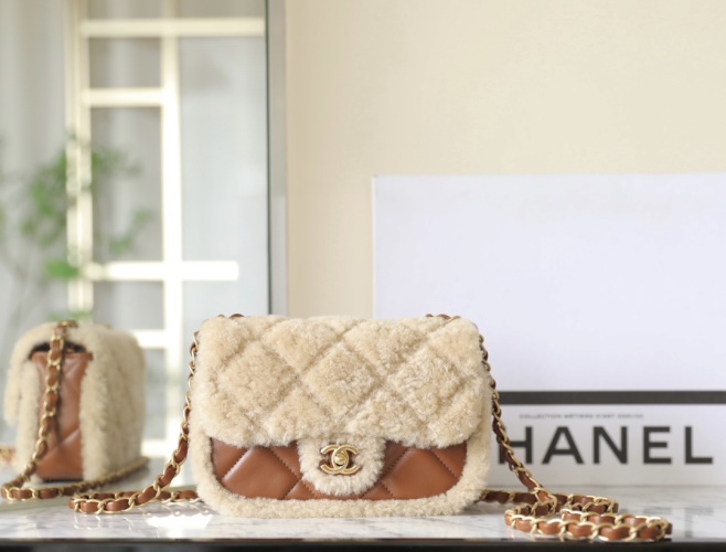 Chanel Teddy Bear Flap Bag Small Size, Quilted Lambskin & Gold-Tone Metal 1 Chanel Teddy Bear Flap Bag Small Size, Quilted Lambskin & Gold-Tone Metal