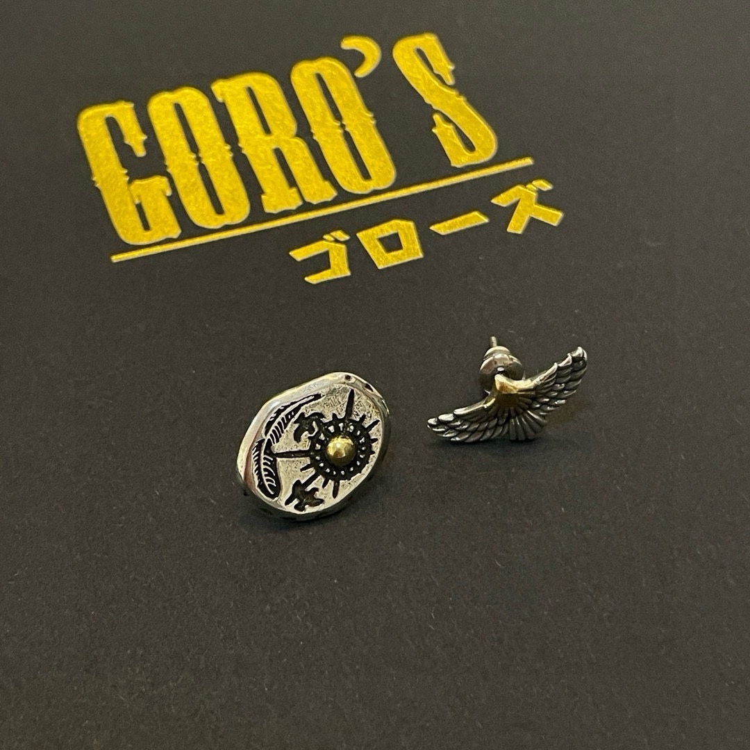 “Goro’s High Bridge: Retro Golden Bird Ear Nail, Handmade Unisex Art”