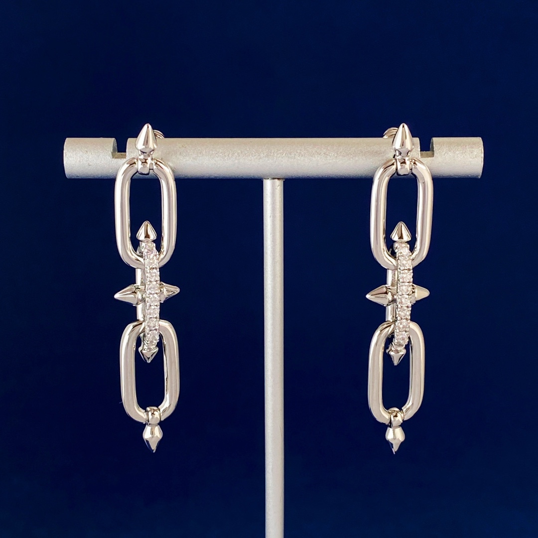 Tiffany & Co. 间钻耳Tiffany蒂芙尼TFN新款欧美