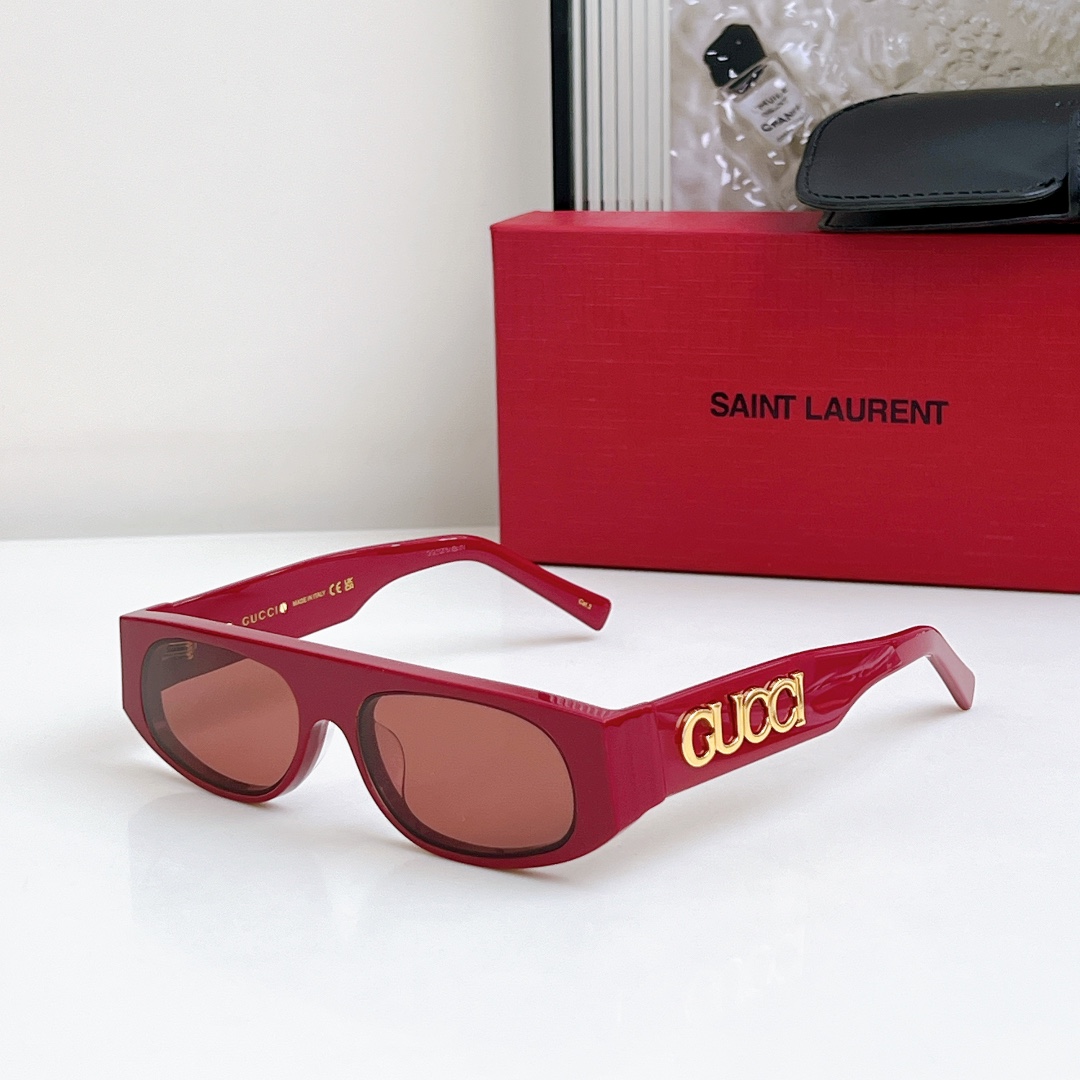  GUCCI  高版本一体平面镜片
MOD：GG1771 跟足原版
SIZE：51口16-140
🔝🔝