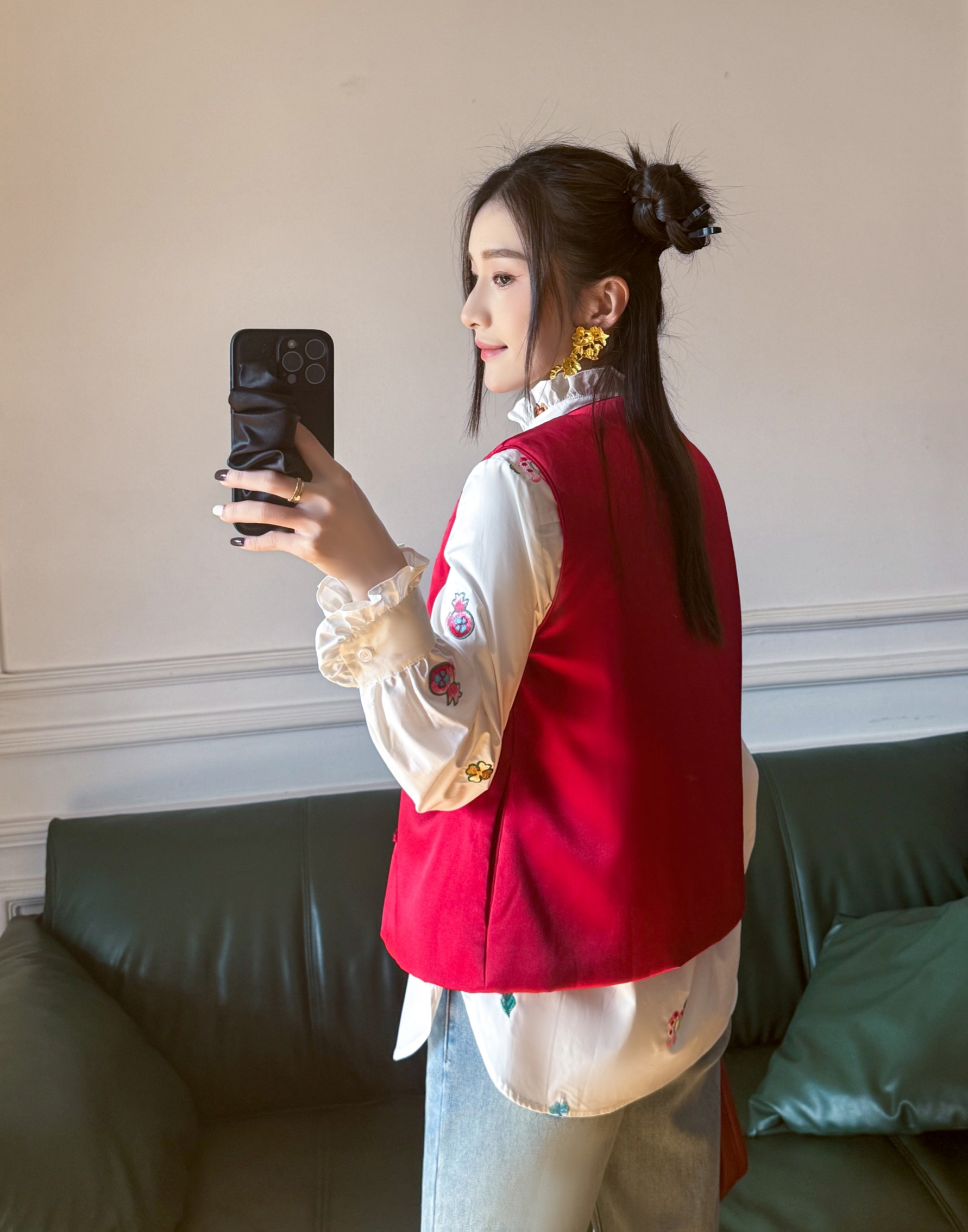 迪奥 Dior 高定典藏名品高定成衣时装外套连衣裙衬衫T恤 #9E376CB1 3
