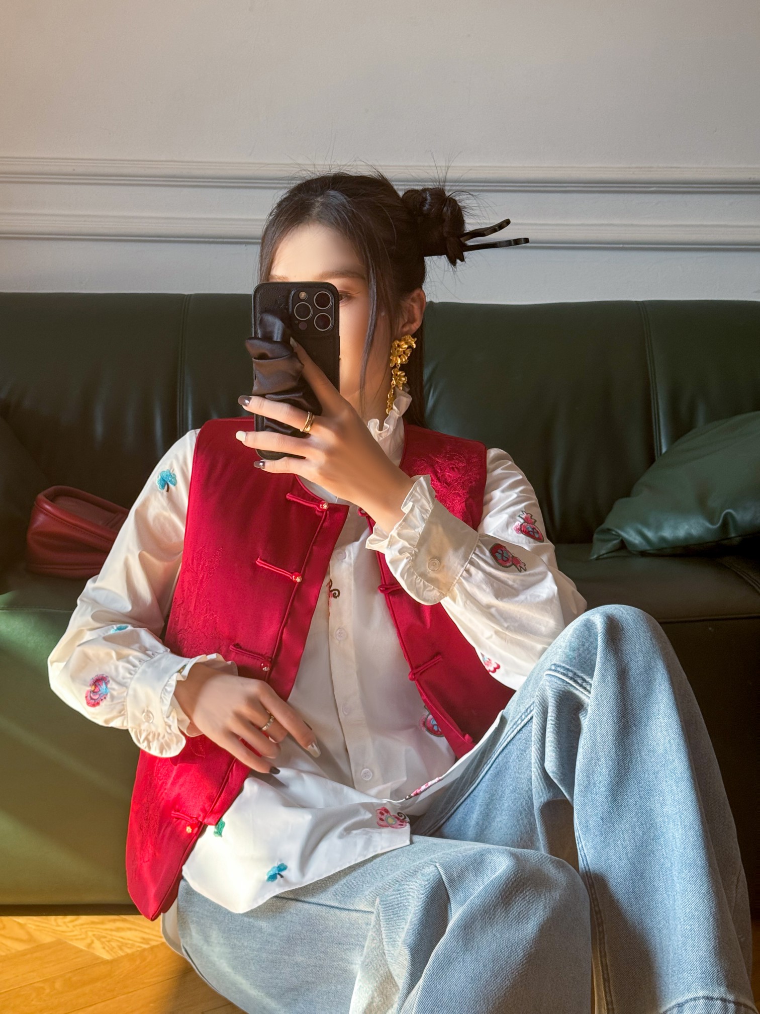 迪奥 Dior 高定典藏名品高定成衣时装外套连衣裙衬衫T恤 #9E376CB1 4
