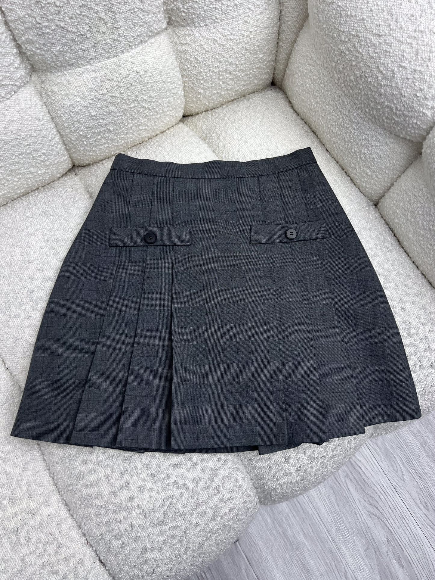 Vintage Wool Jacket with English Texture and Classic Details - 图片 8