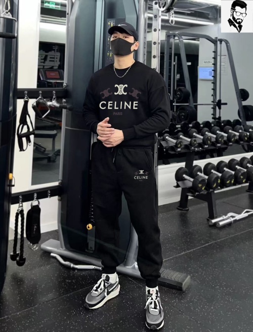 Celine 2024 Sweatshirt Set, Premium Cotton,Comfortable Fit, M-5XL Sizes 1 Celine 2024 Sweatshirt Set, Premium Cotton,Comfortable Fit, M-5XL Sizes