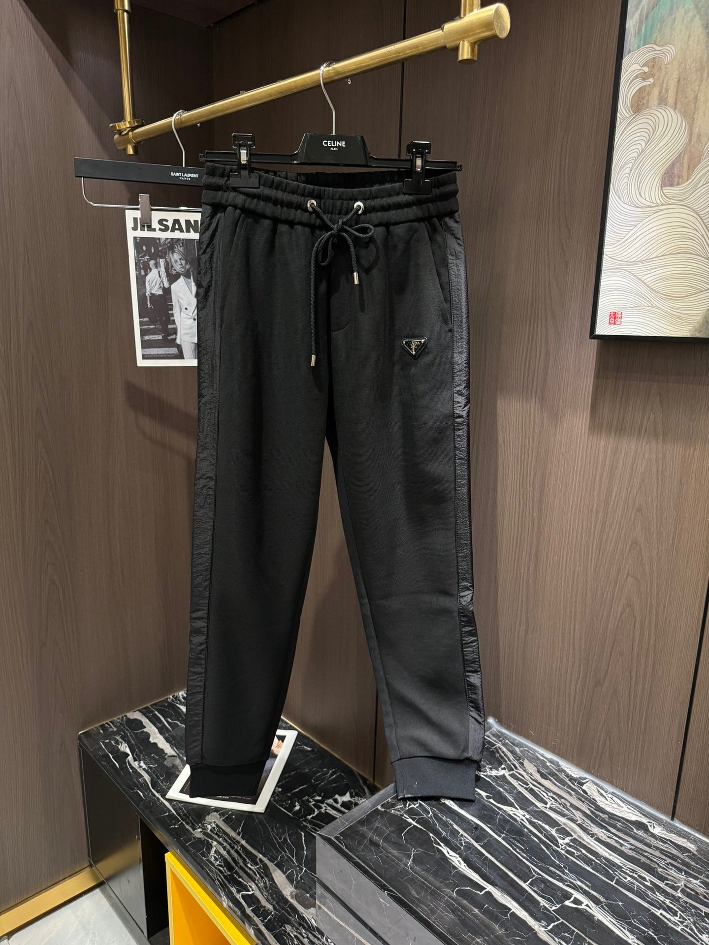 Prada Men's Sweatsuit Set. Cardigan Sweatshirt & Matching Track Pants. 5 i1733495367 4840 3