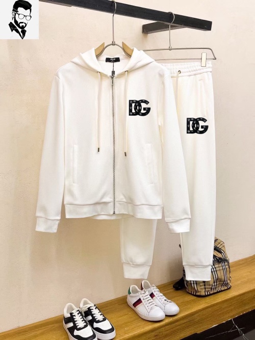 Dolce & Gabbana 2024 Sweatshirt Suit, Lightweight Cotton, M-5XL